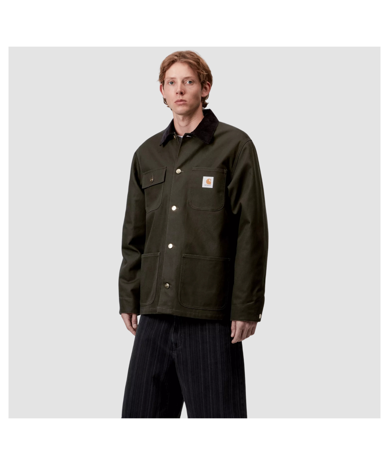 Carhartt WIP Michigan Coat (Winter) | Brown/Tobacco/Black