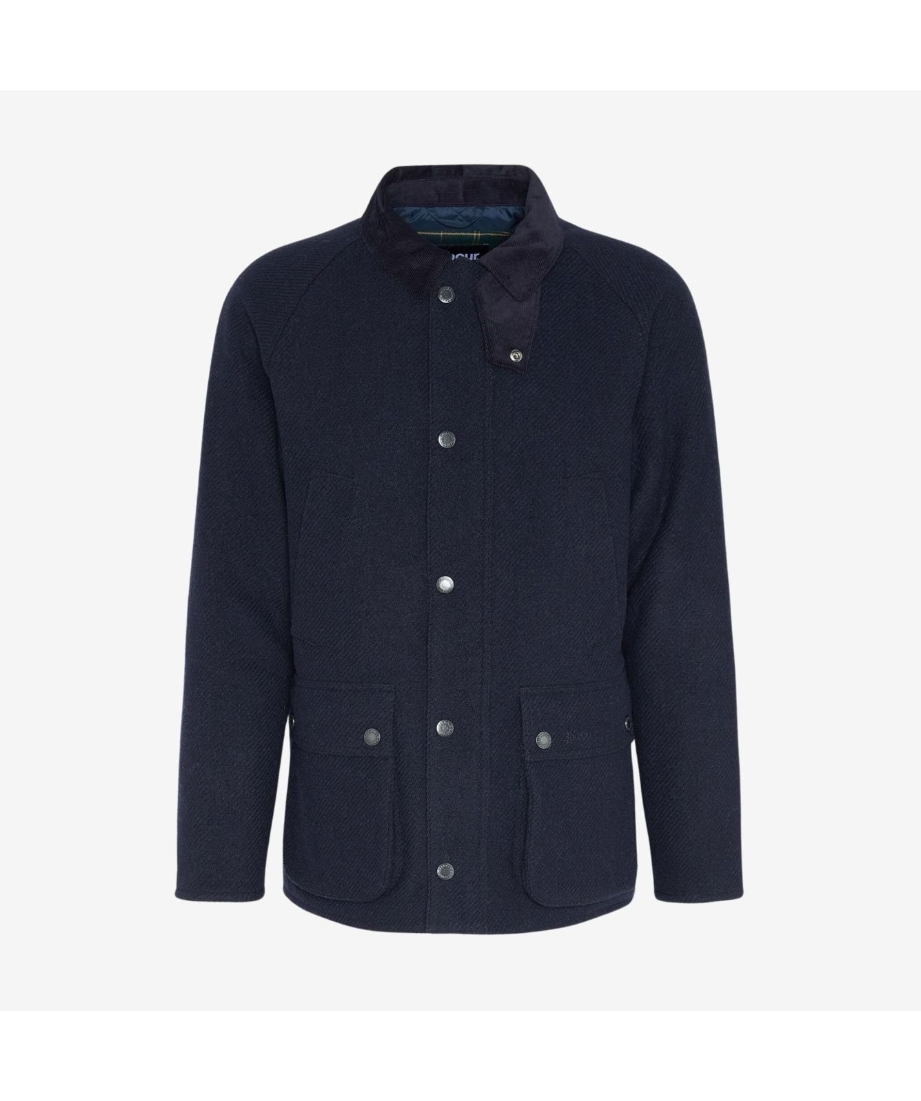 Barbour Bedale Wool Men's Jacket | Navy-MWO0283NY73-Charcoal