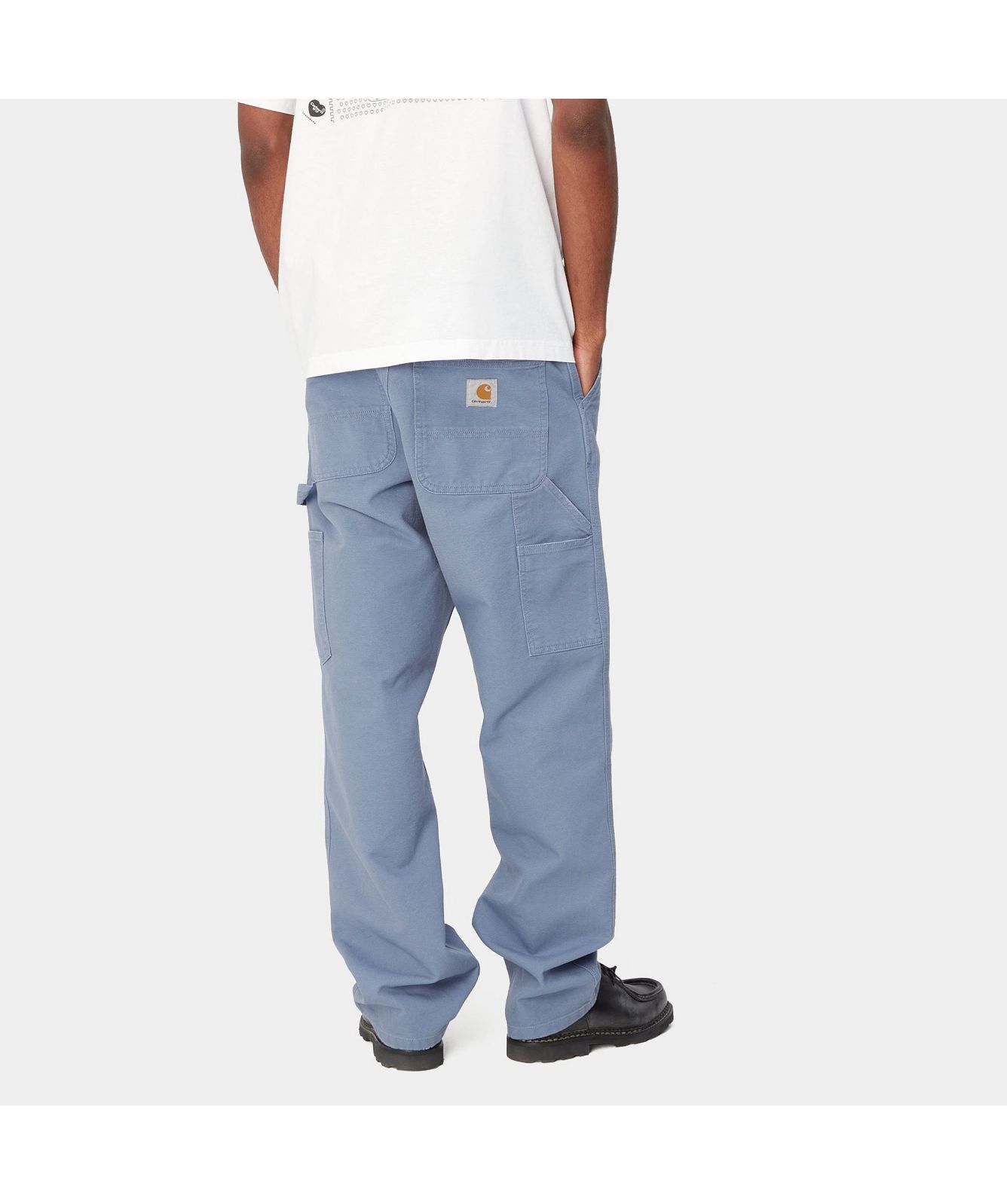 carhartt Single Knee Pants in beige 1031497-1yh3k, blue