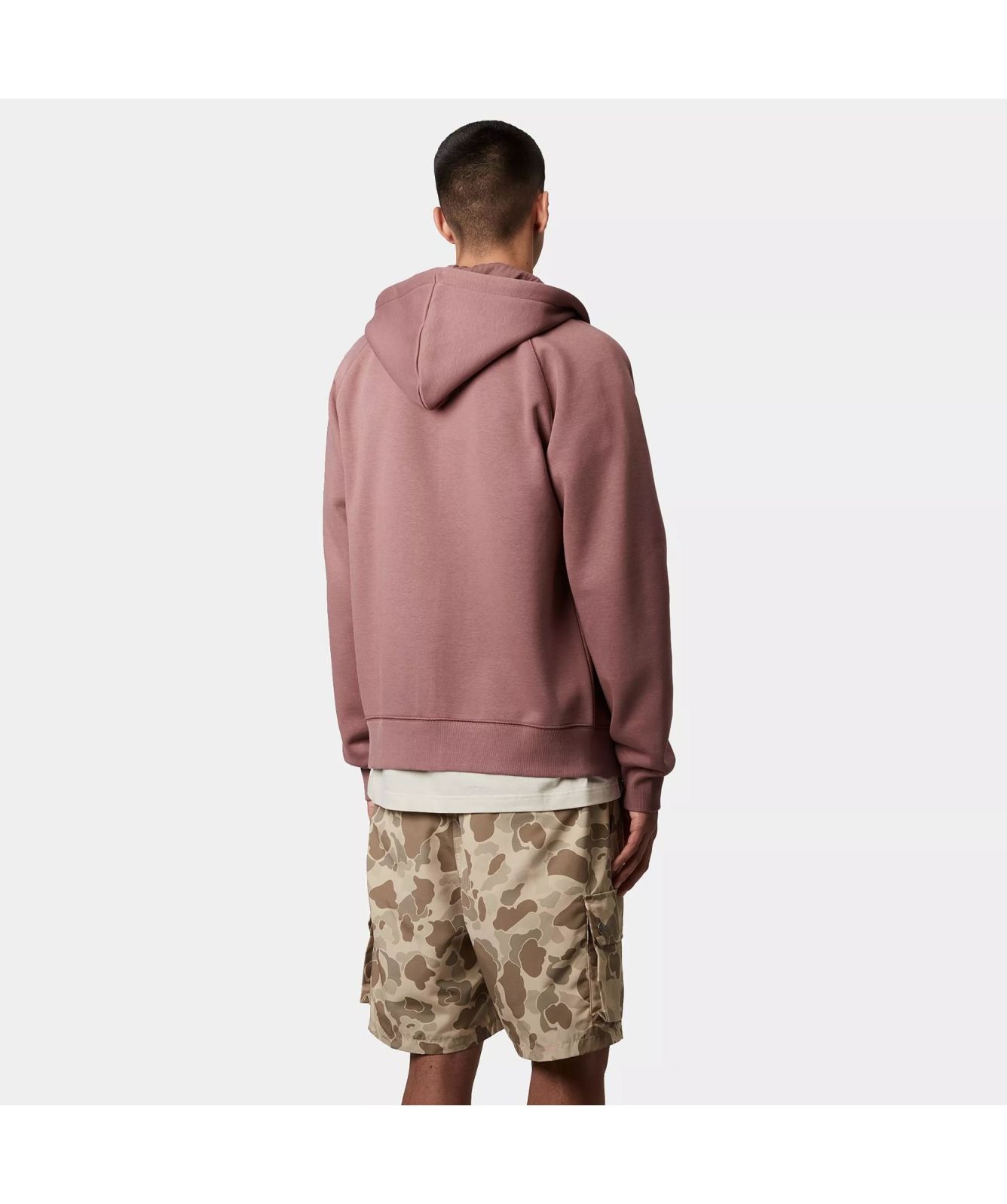 Carhartt WIP Full Zip Hooded Chase Sweat | Pink-I033664-2Q7 -Kular