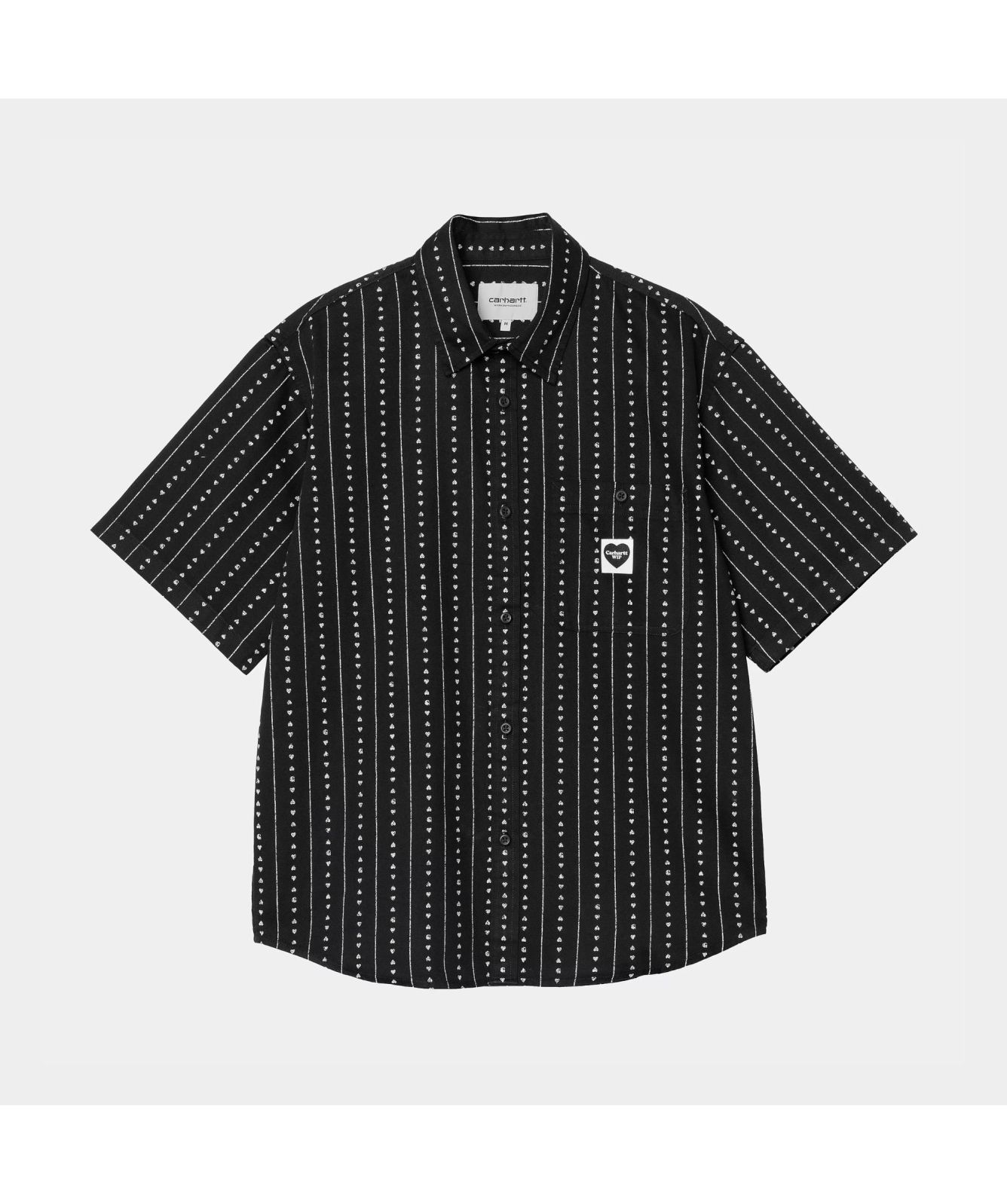 Carhartt WIP　SHORT-SLEEVE DREWE SHIRTS Carhartt WIP Short Sleeve Drewe Shirt | Black - I034537-2S0