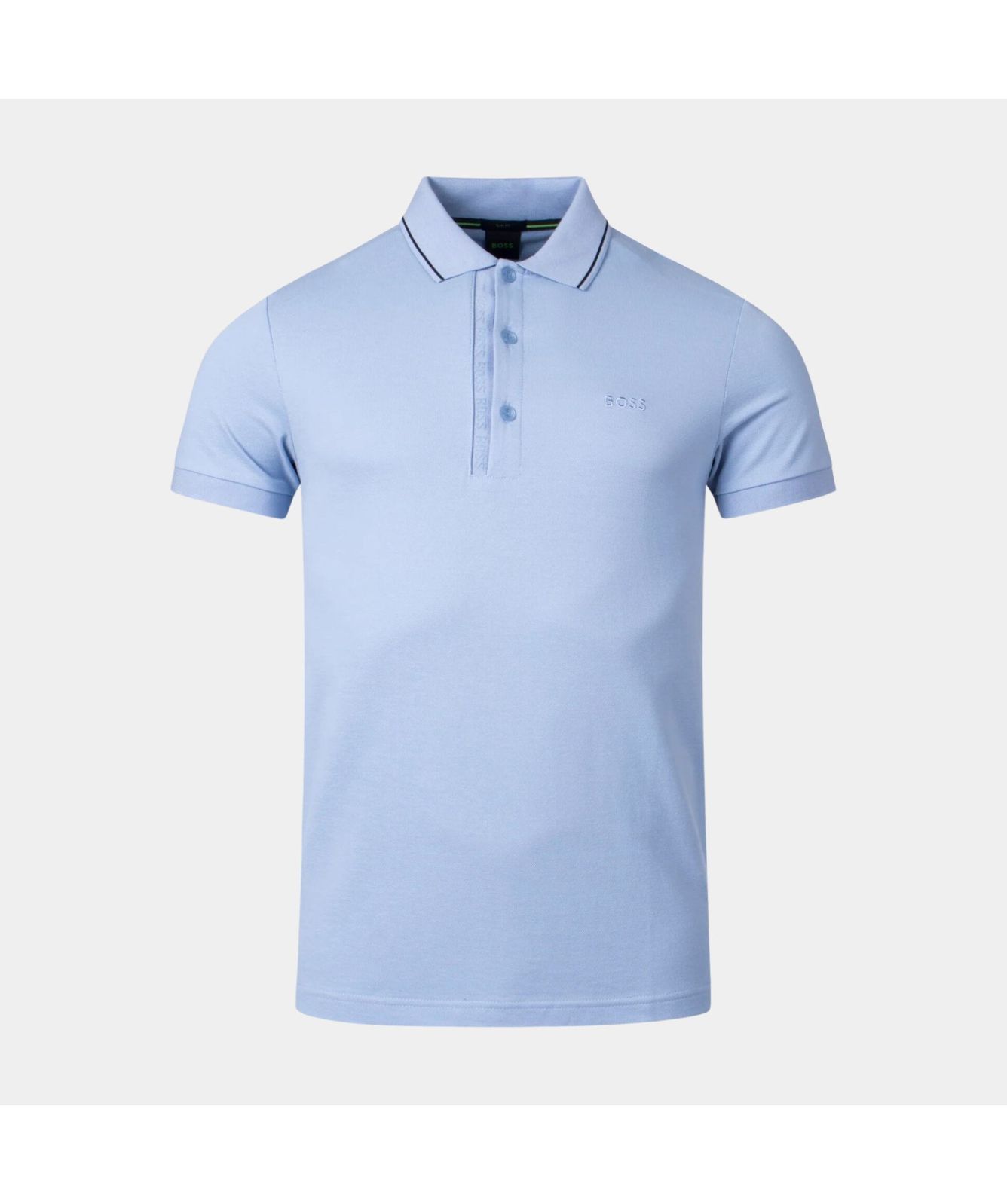 Boss Paule Polo T-Shirt Tan-50469391-334-sky blue-498 -kular