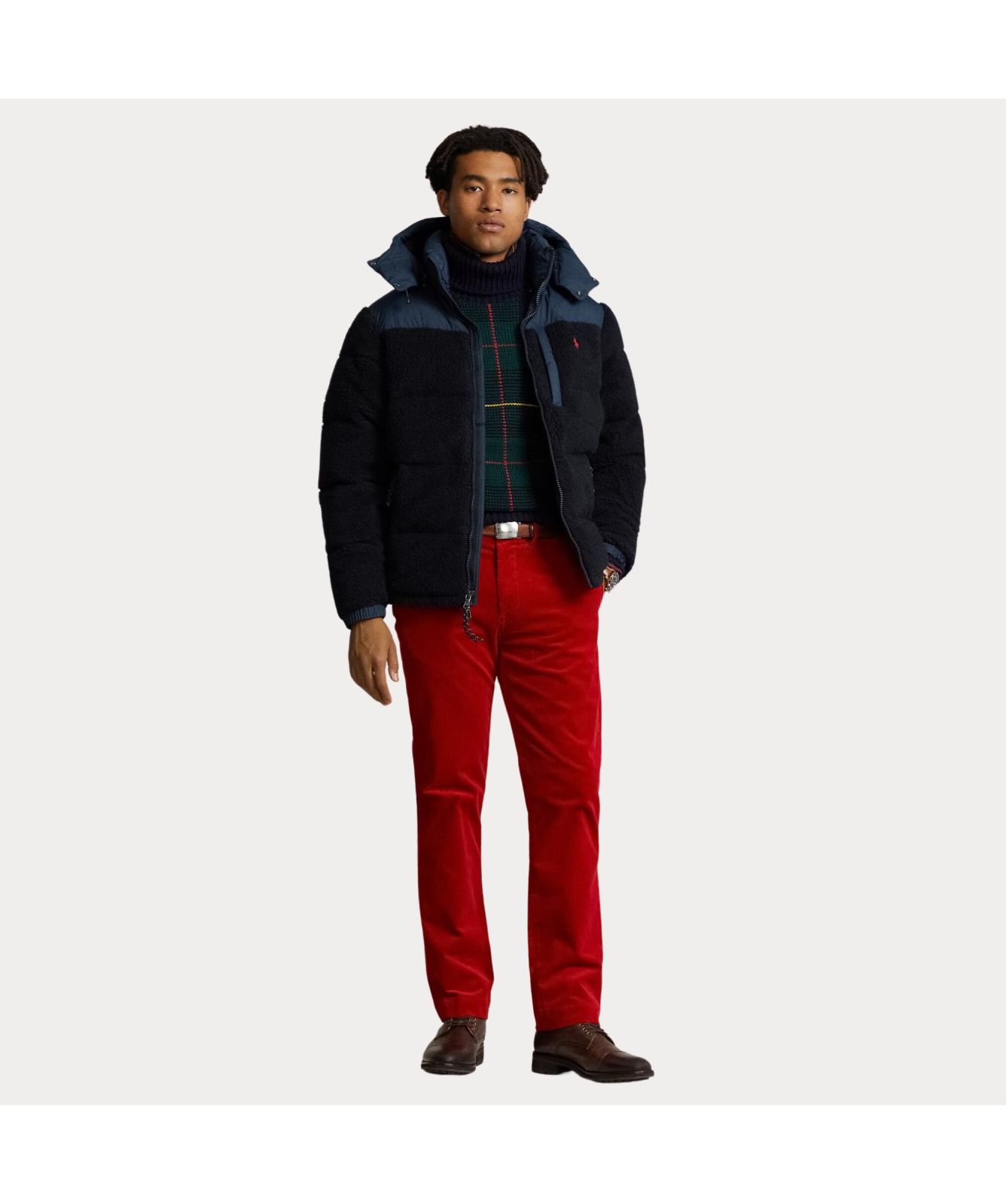 Polo Ralph Lauren The Gorham Hybrid Down Jacket | Navy
