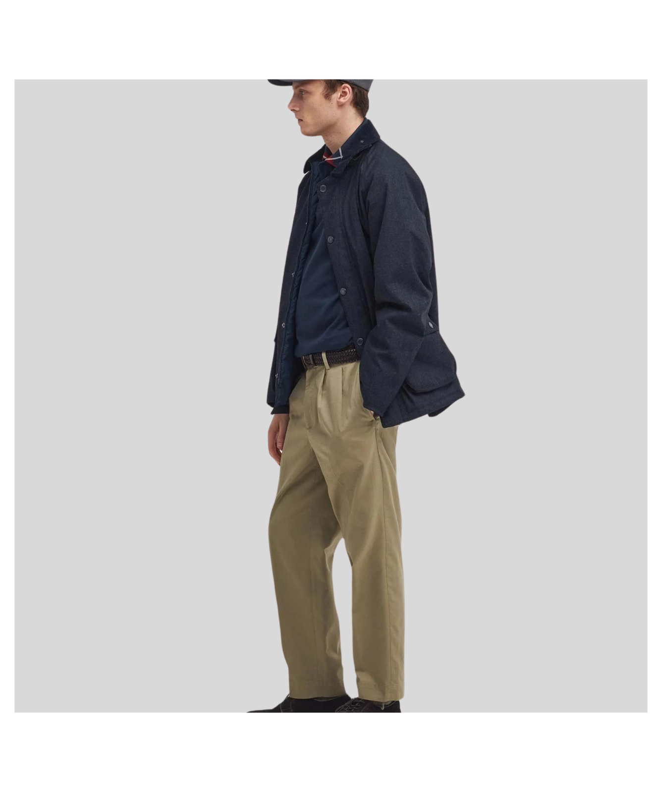 Barbour Men's Winter Beadle Waterproof Jacket Navy MWB1116NY71