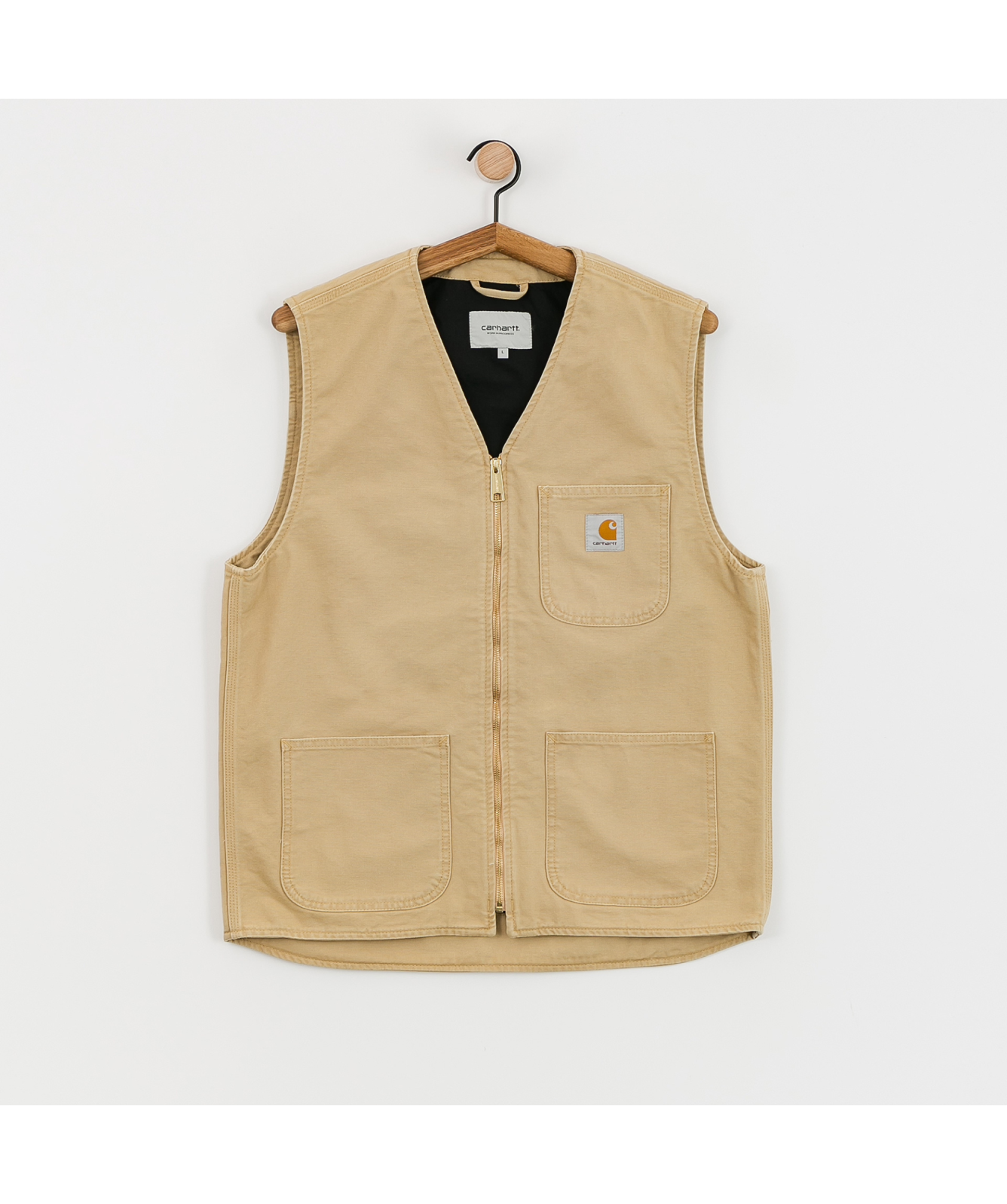 Carhartt WIP Arbor Vest | Bourbon Aged Canvas - I031521_1YH_3K