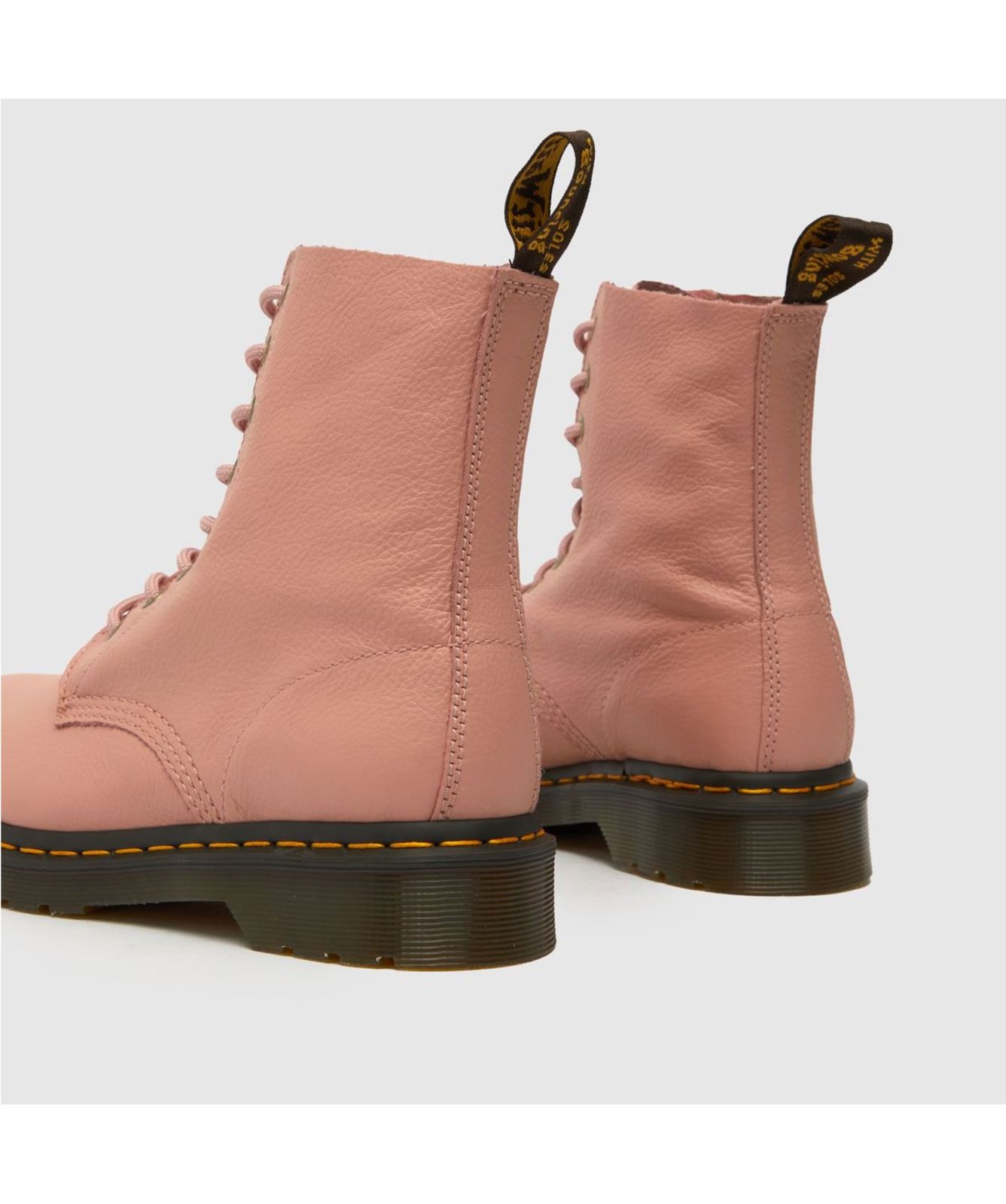 Dr Martens★1460 PASCAL★8ホール★ PEACH BEIGE Dr. Martens Womens 1460 Pascal Peach Beige Virginia