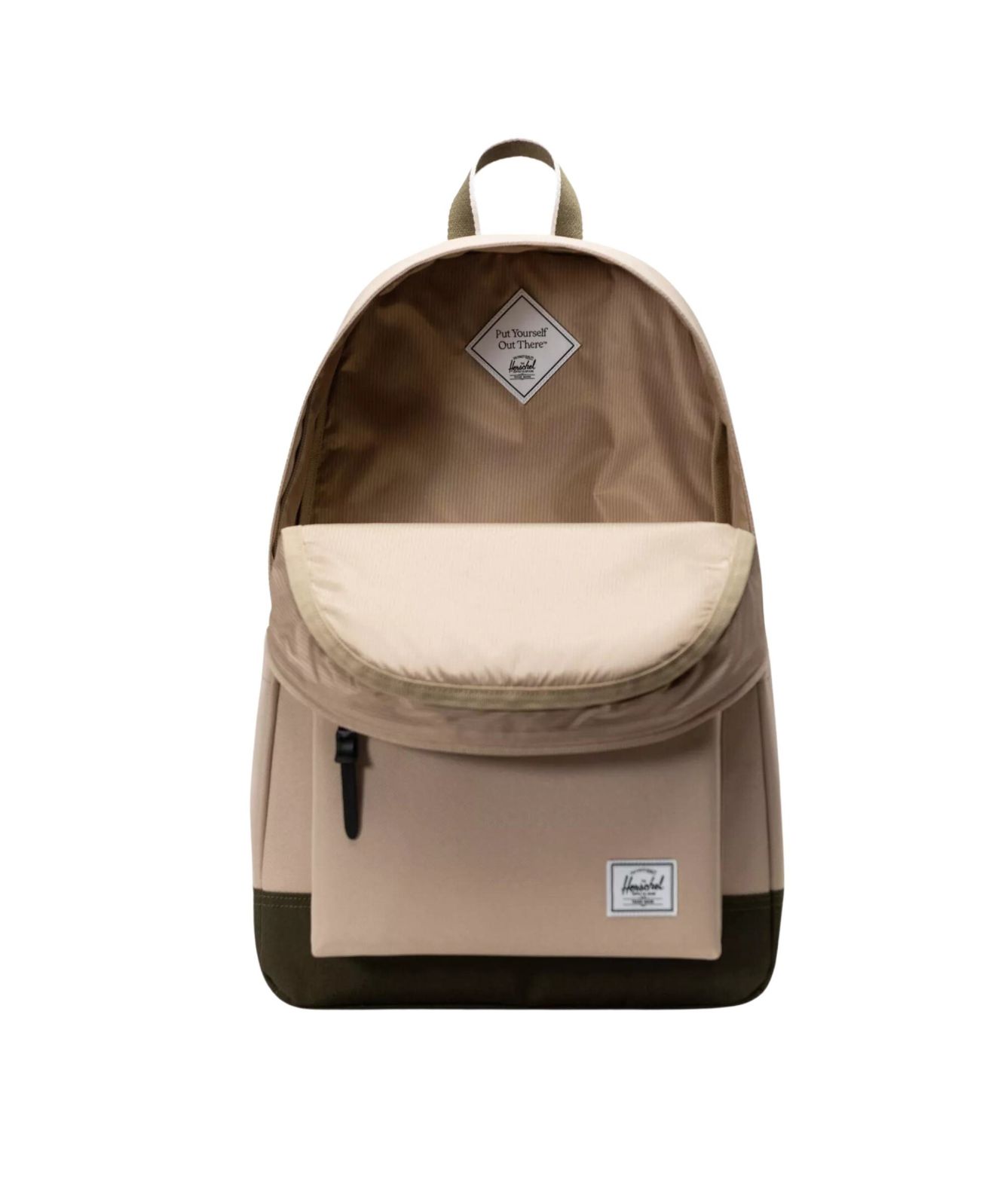 Herschel Supply Co. Heritage Backpack | Beige, Navy, Brown  display picture 1
