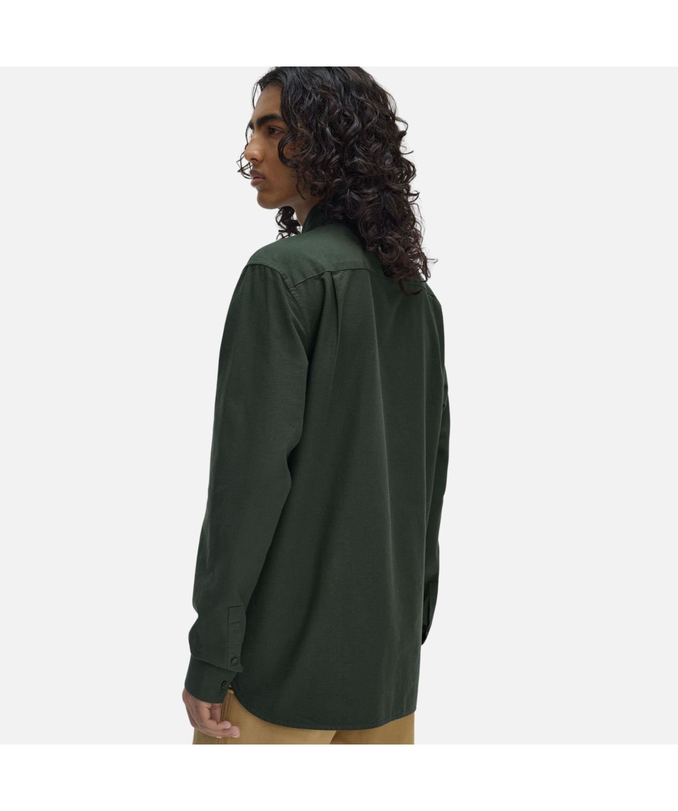 Fred Perry Oxford Shirt | Dark Green - M5516-X89 - Kular Fashion