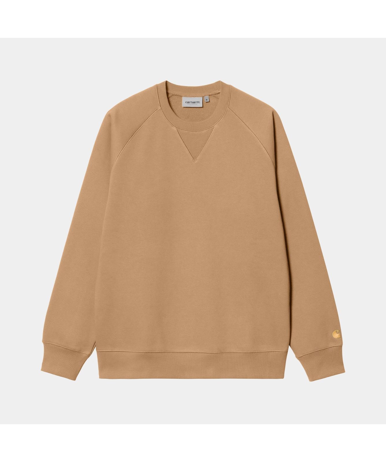 Carhartt WIP Chase C-Neck Sweatshirt | Blue-I033660-2GQ-tan