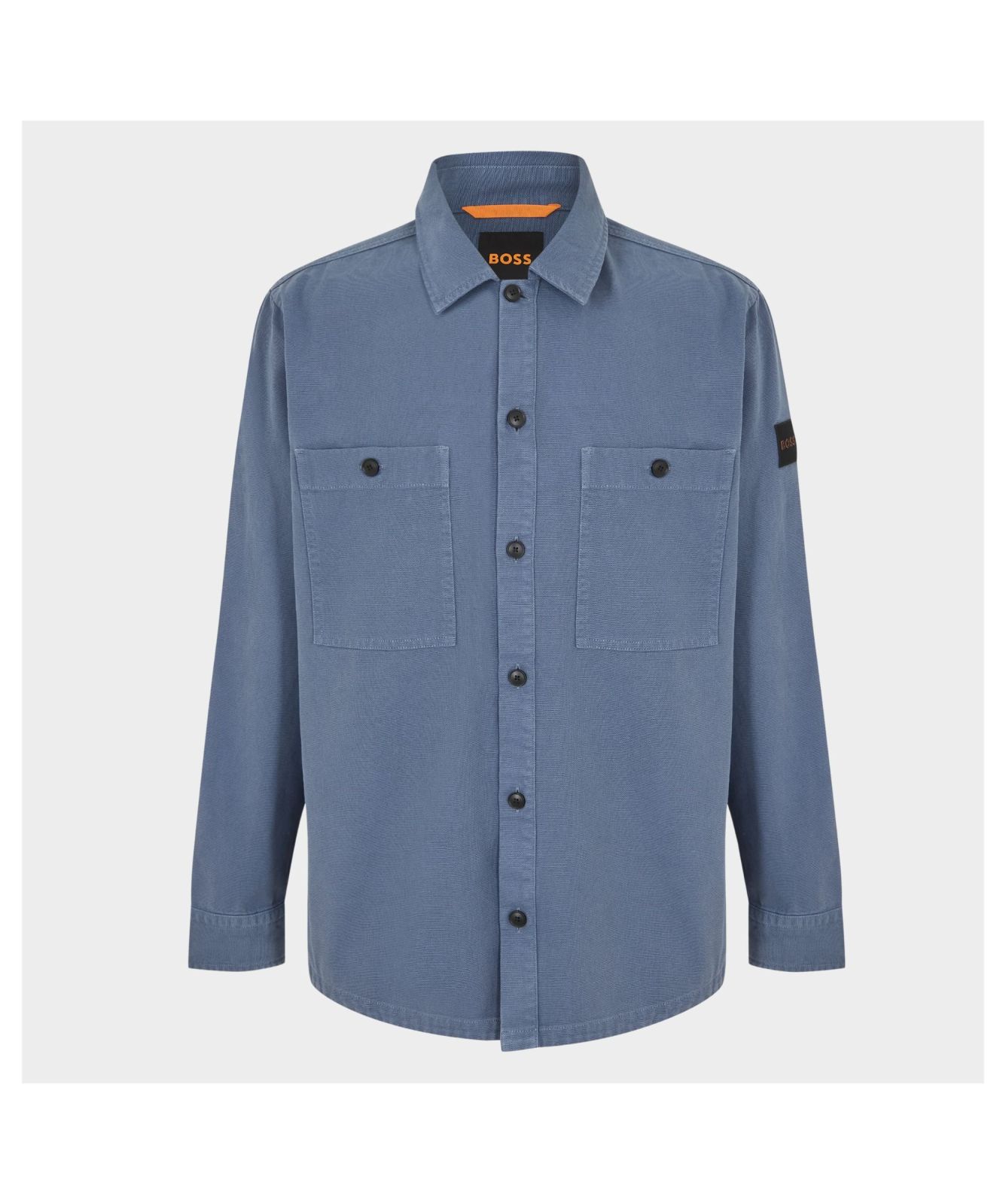 BOSSジャンLL Boss Locky 2 Overshirt in Blue | Kular Fashion
