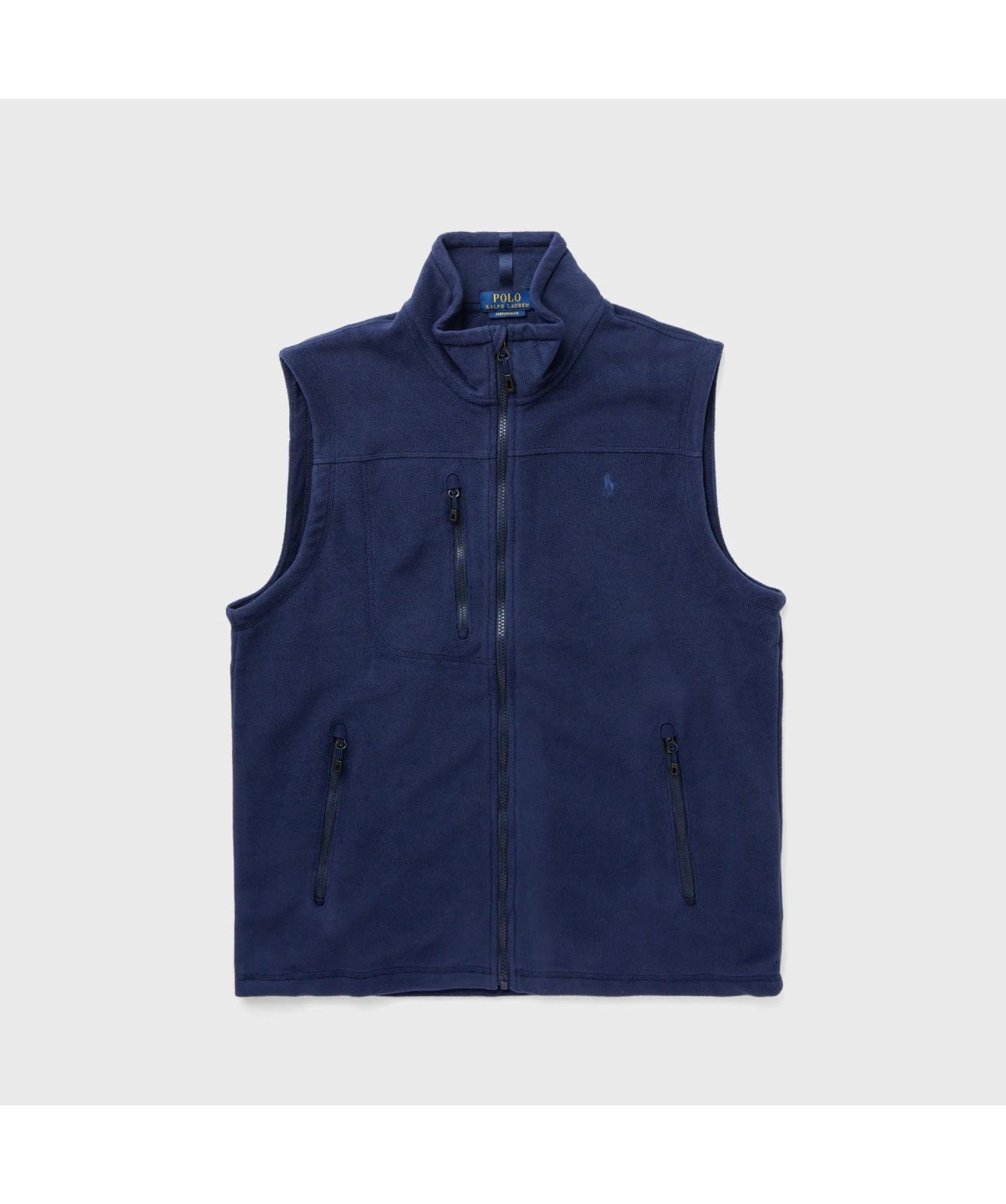 Polo Ralph Lauren Full Zip Fleece Gilet | Navy-710951456001 -kular