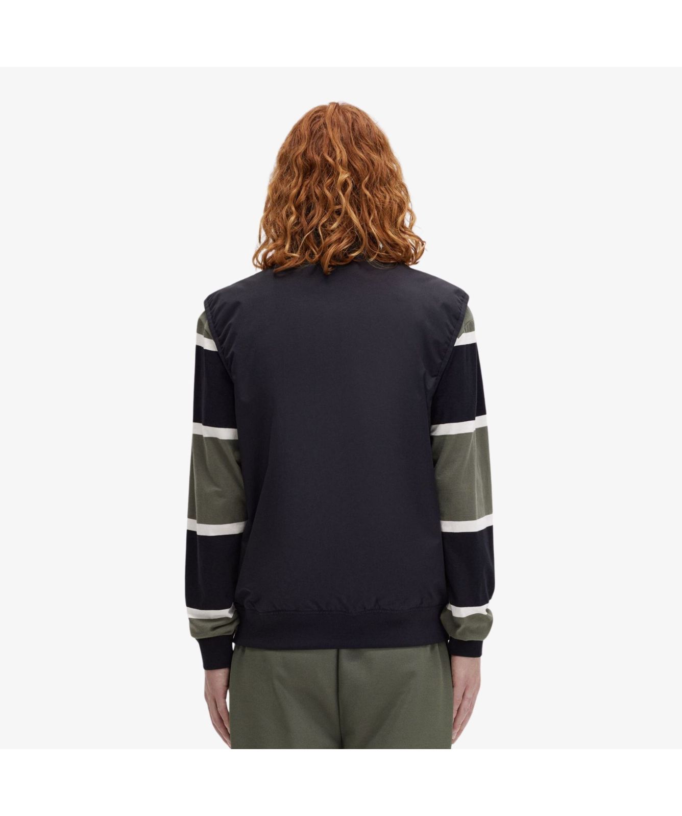 Fred Perry Regular Fit Brentham Gilet | Black-J8500-102-Navy-608