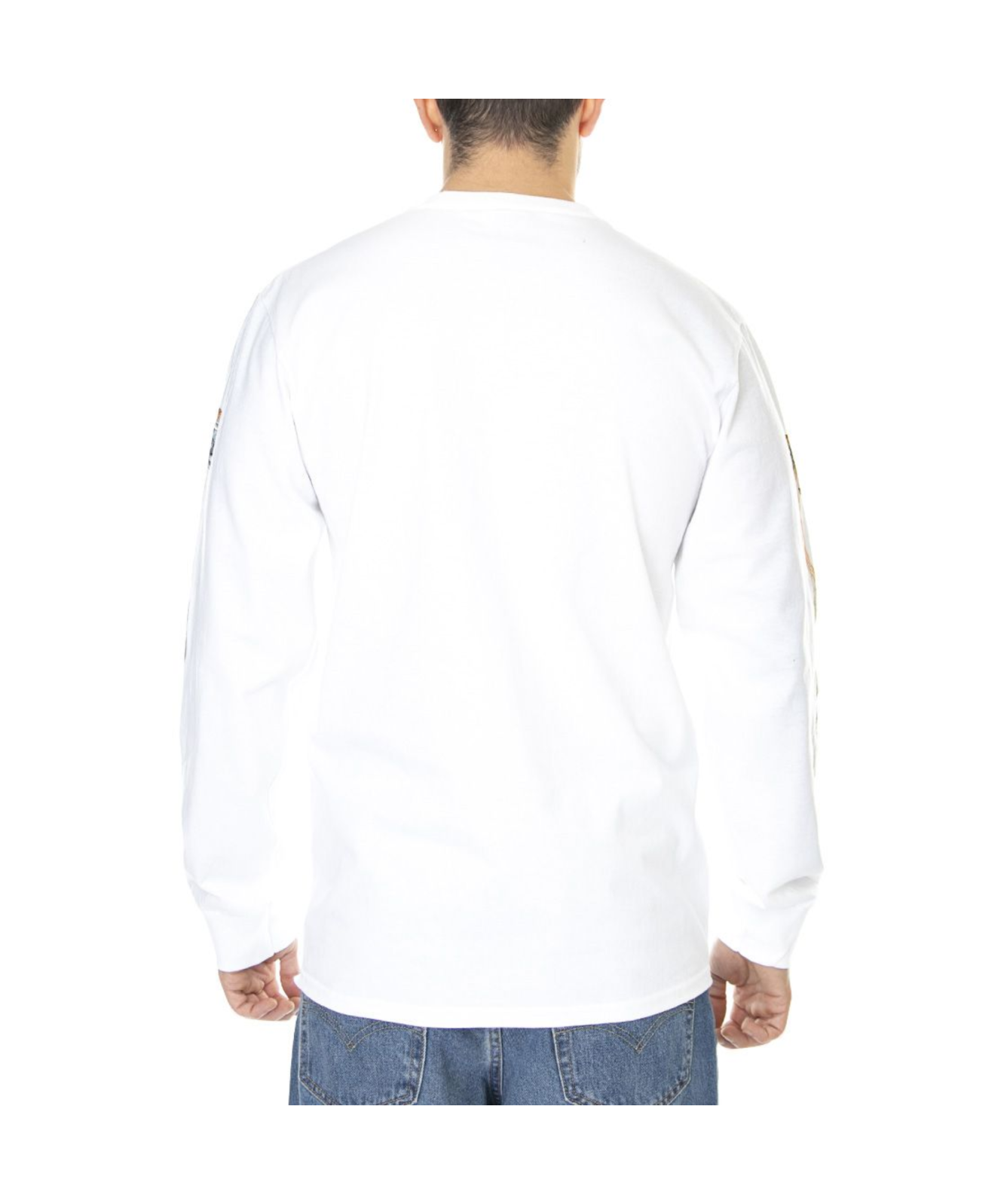 HUF Spore Long Sleeve T-Shirt | White - TS01798 | Kular Fashion