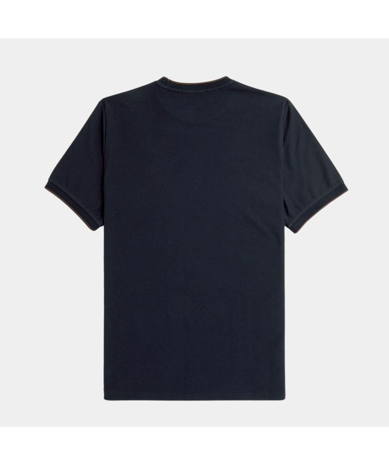 ★FRED PERRY★ Sharp Crepe Pique T-Shirt Navy AFPM2518585795 Crepe Piqué T-Shirt - Navy | Men's T-Shirts | Designer T
