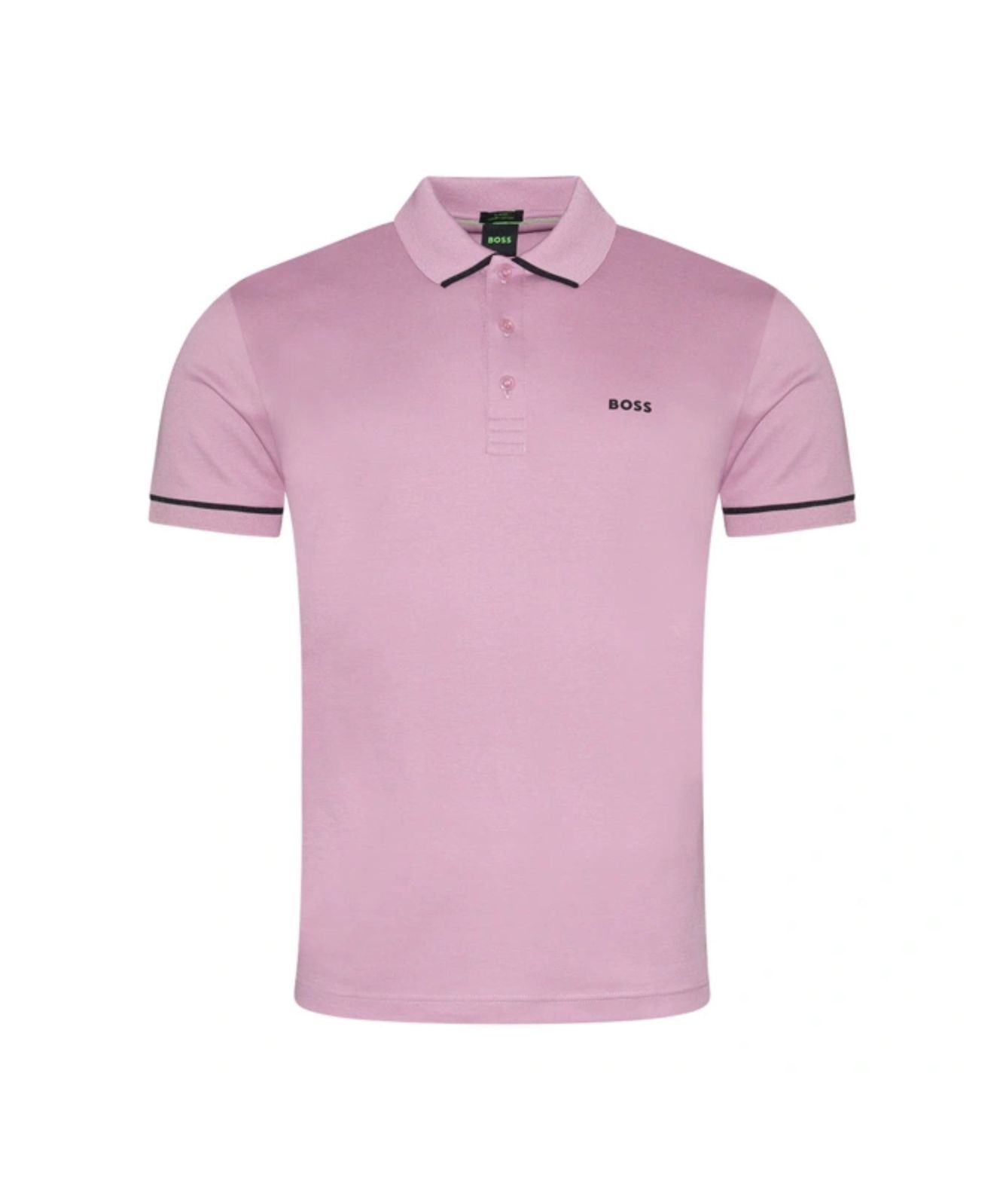 BOSS Paule Short Sleeved Polo T-Shirt pink-50519720-531-sky blue