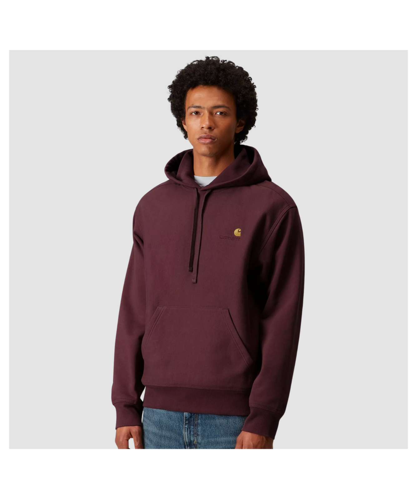 Carhartt WIP Hooded American Script Sweatshirt | Kular Fashion