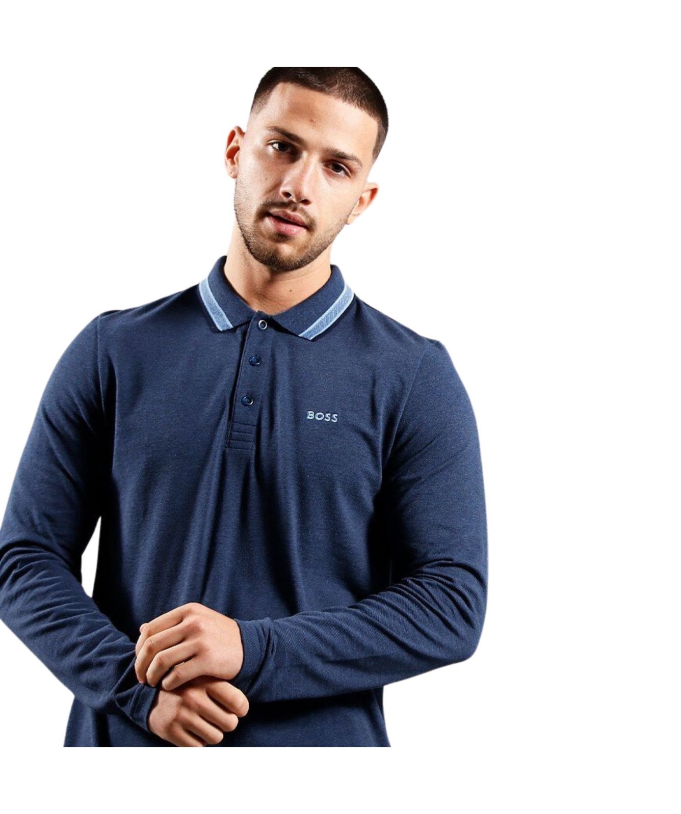 BOSS Pilsy Long-Sleeved Polo Shirt - 50469108