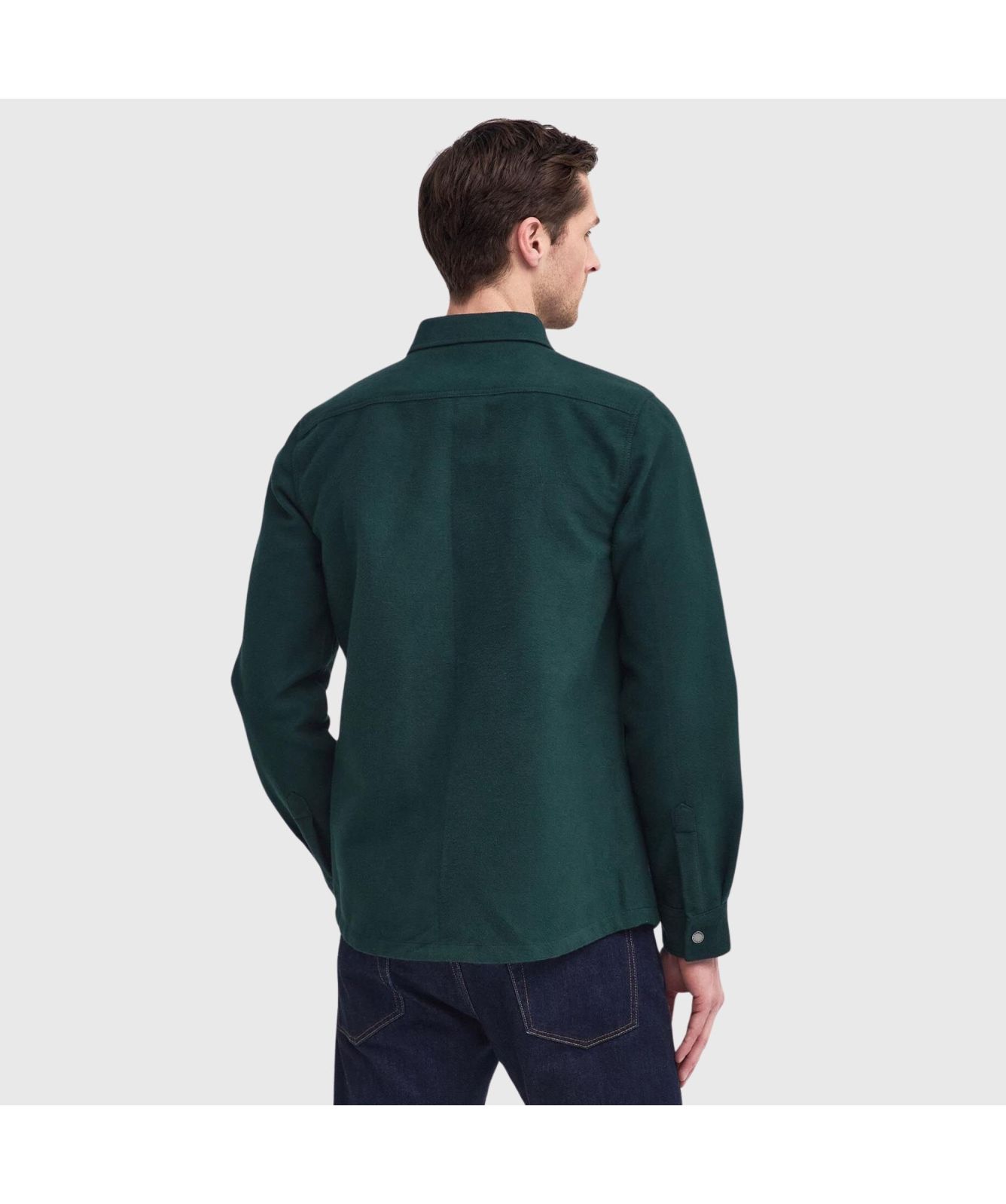 Barbour Carrbridge Tailored Twill Men's Overshirt | Green