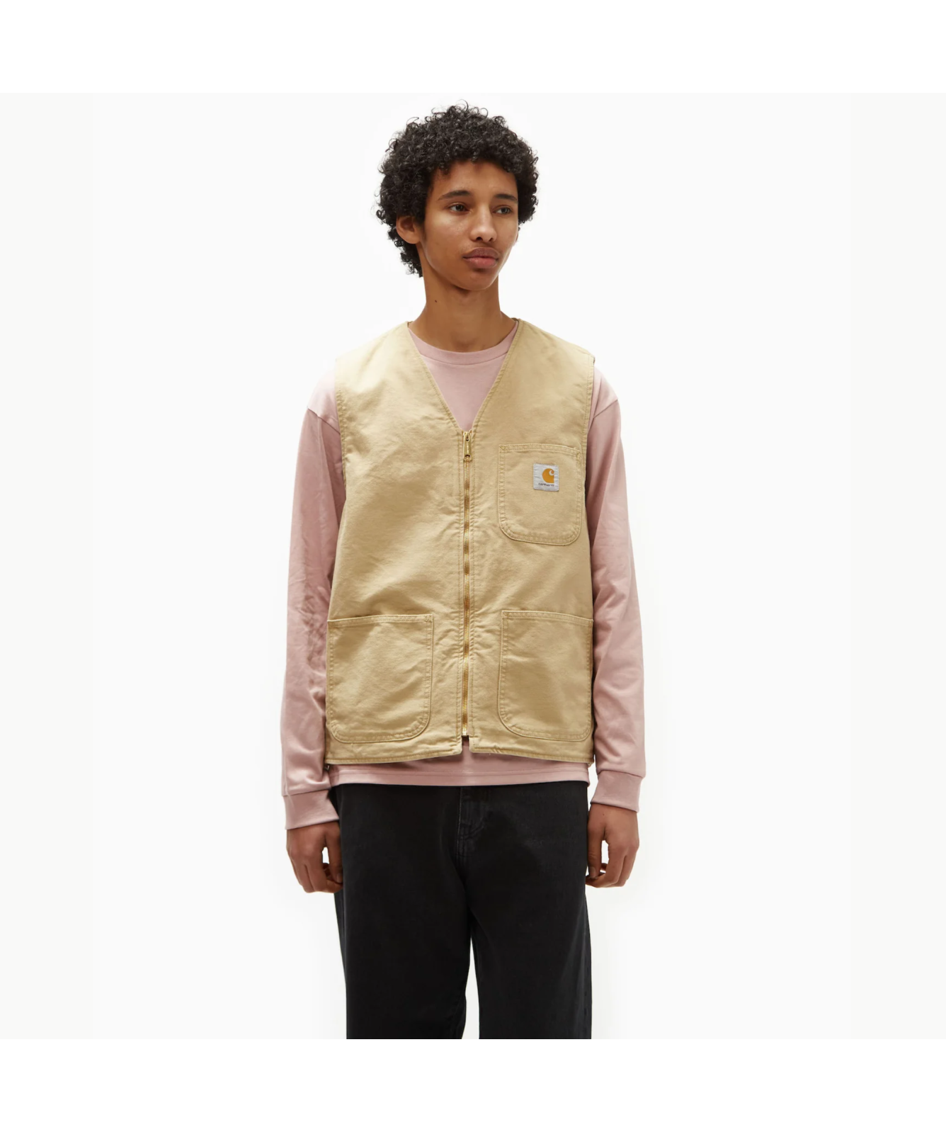 Carhartt WIP Arbor Vest | Bourbon Aged Canvas - I031521_1YH_3K