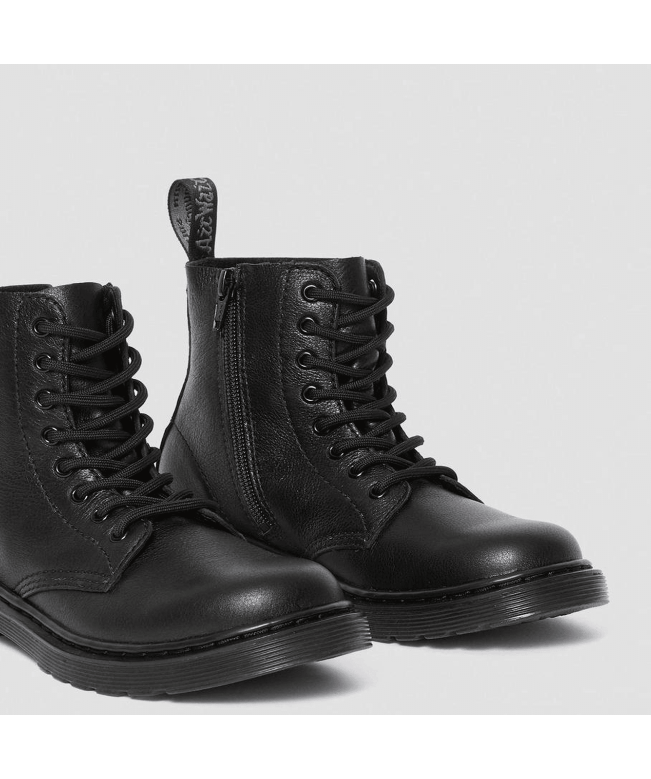 Dr. Martens Junior 1460 Pascal Leather Ankle Boots | Black