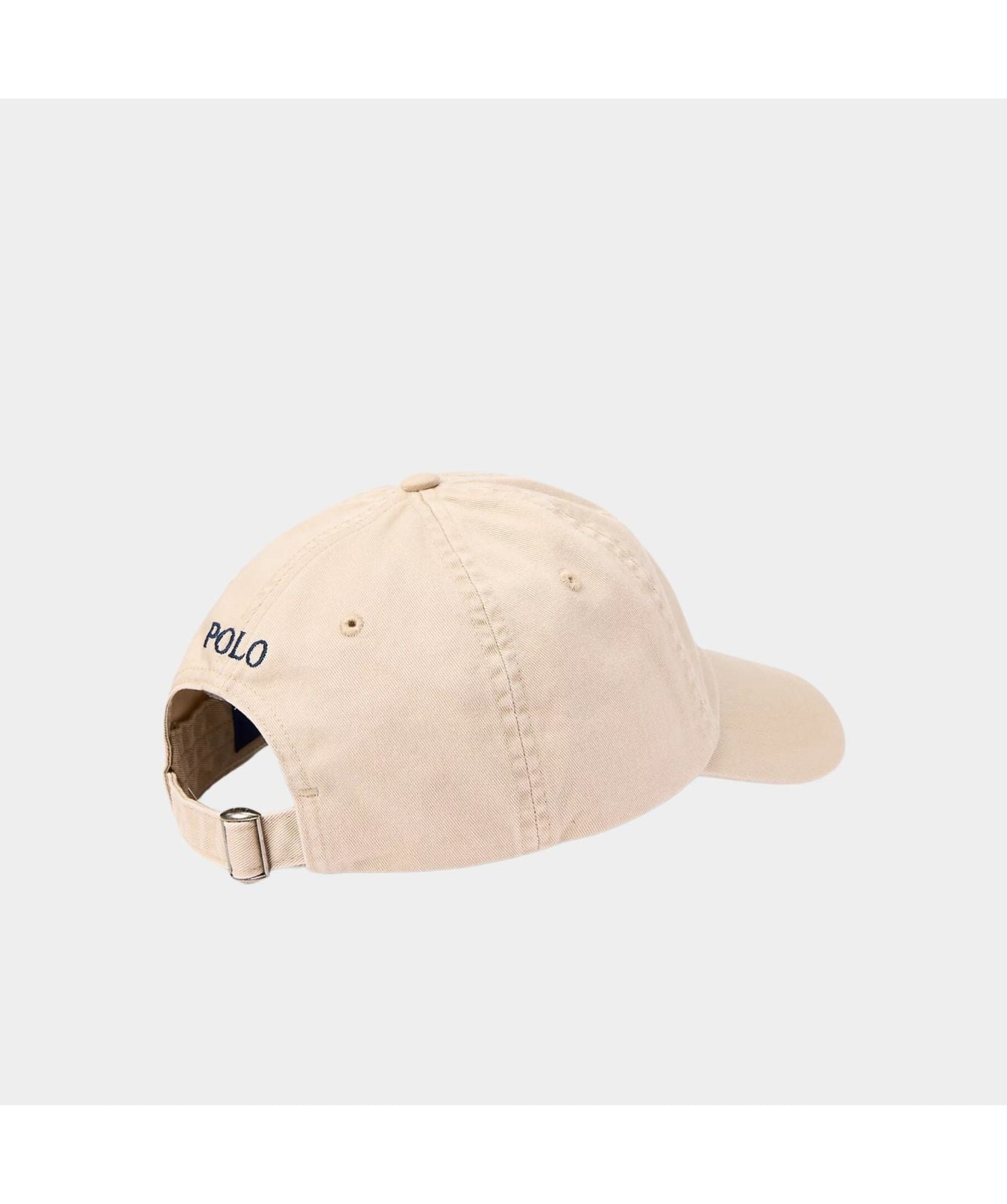 Polo Ralph Lauren Embroidered Logo Cap in white-710548524011-beige