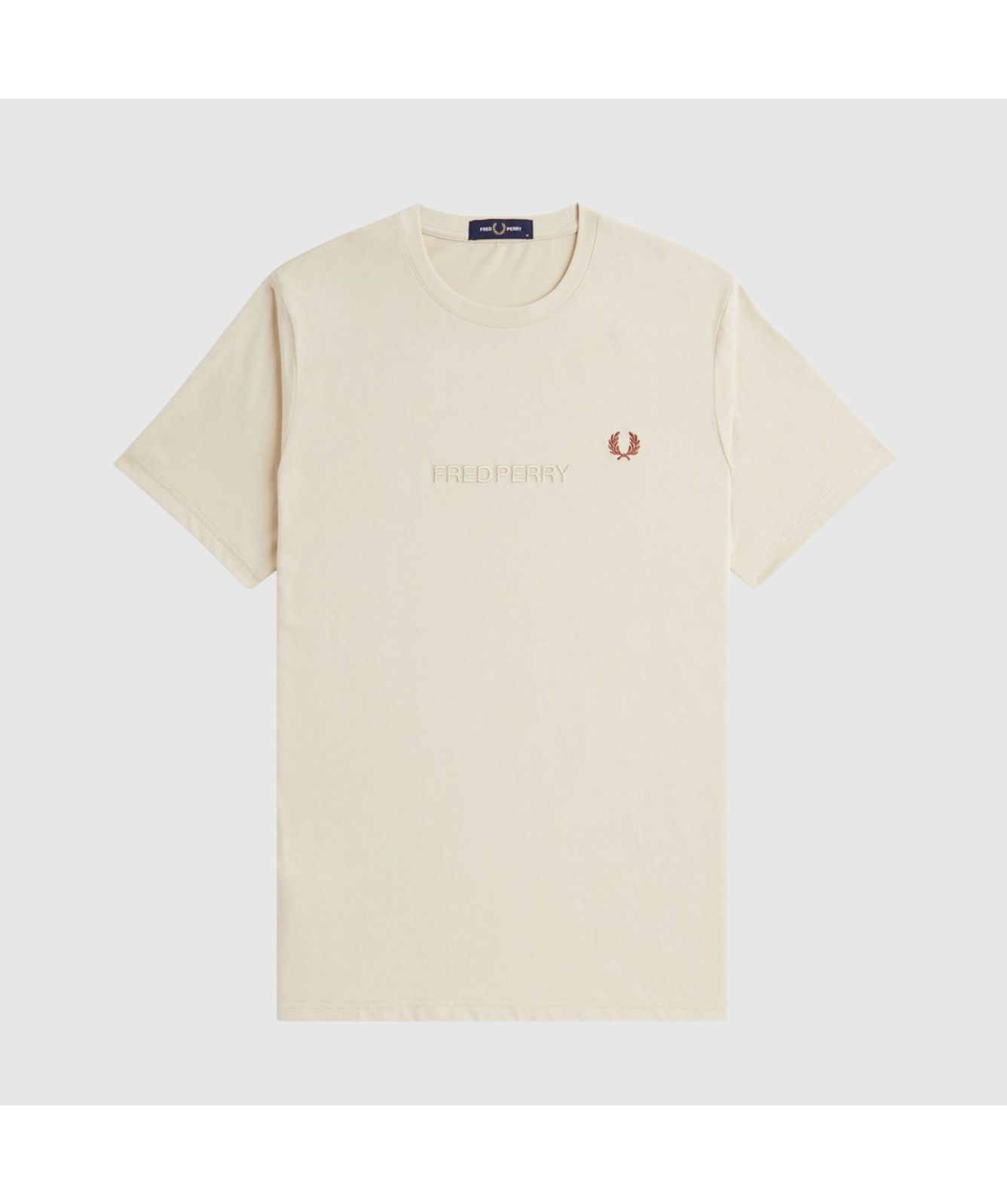 Fred Perry Embroidery Logo T-Shirt Beige M8590-691, Black