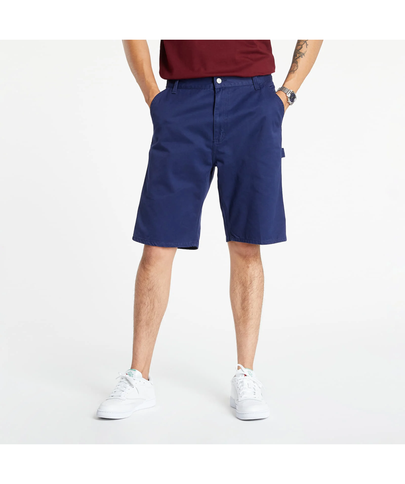 Carhartt WIP Ruck Single Knee Short | Navy - I024892_1CY_06