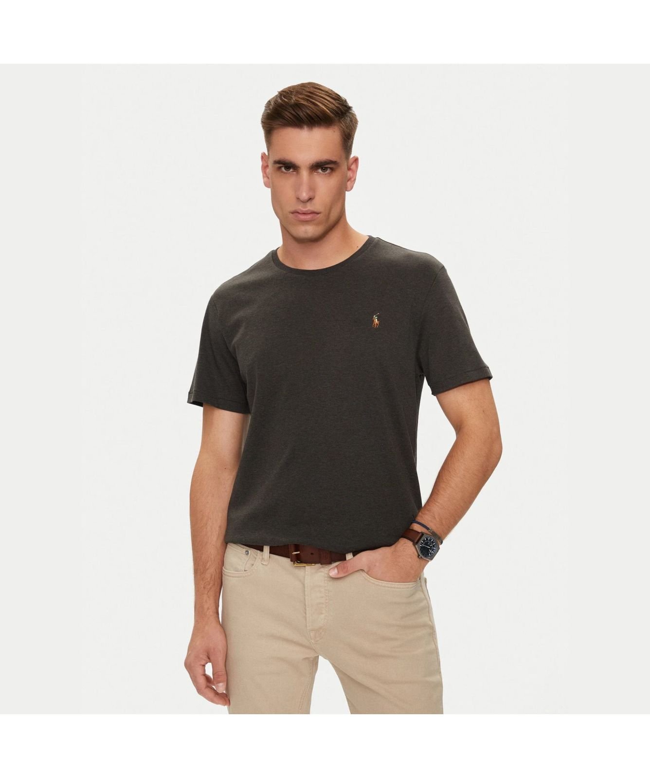 Polo Ralph Lauren Coloured Logo Classic Crew Neck T-Shirt