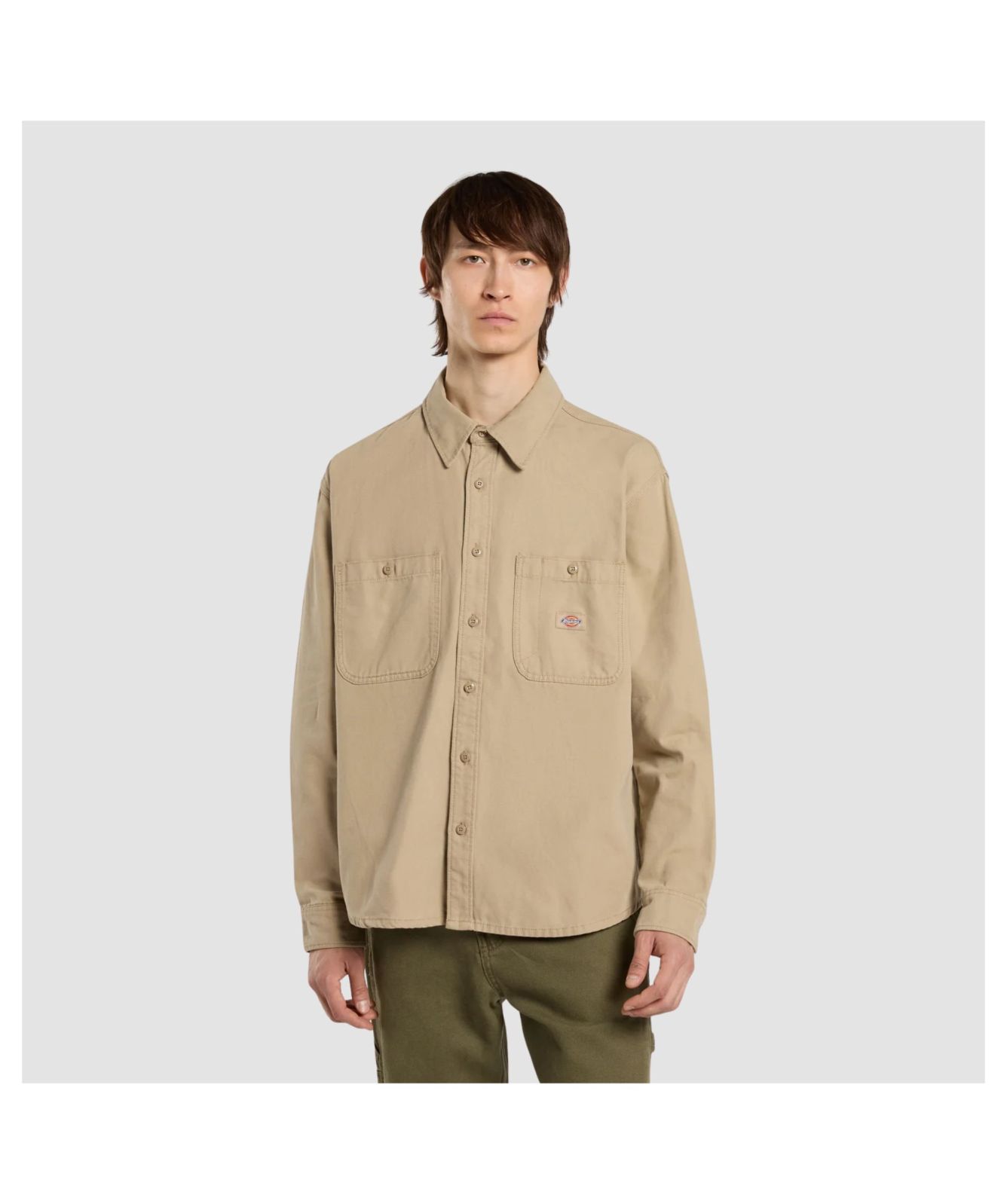 Dickies Long Sleeve Canvas Shirt | Kular Fashion