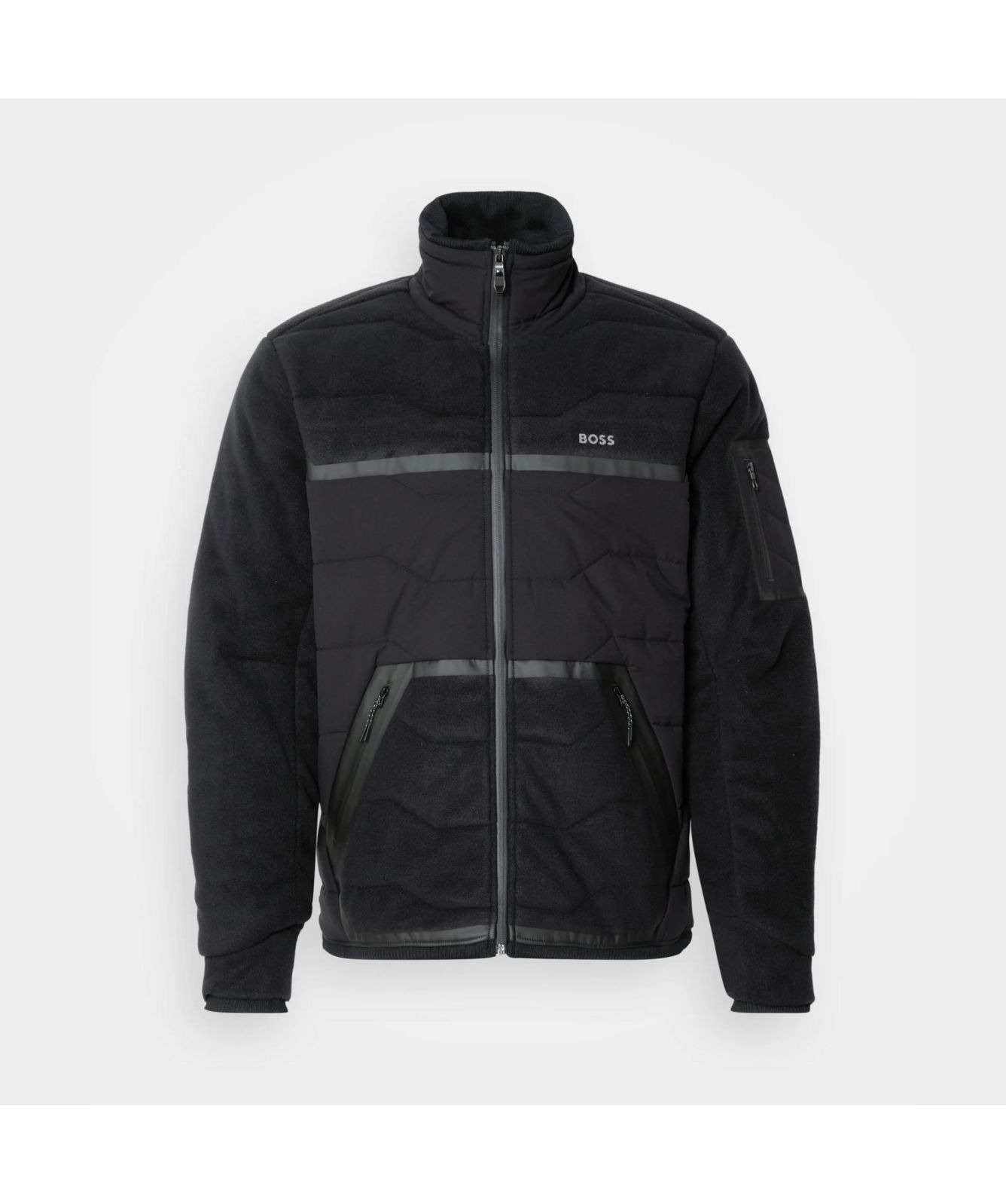 Boss Full Zip Snoozy Winter Jacket | Black-50523708-001 -kular fashion