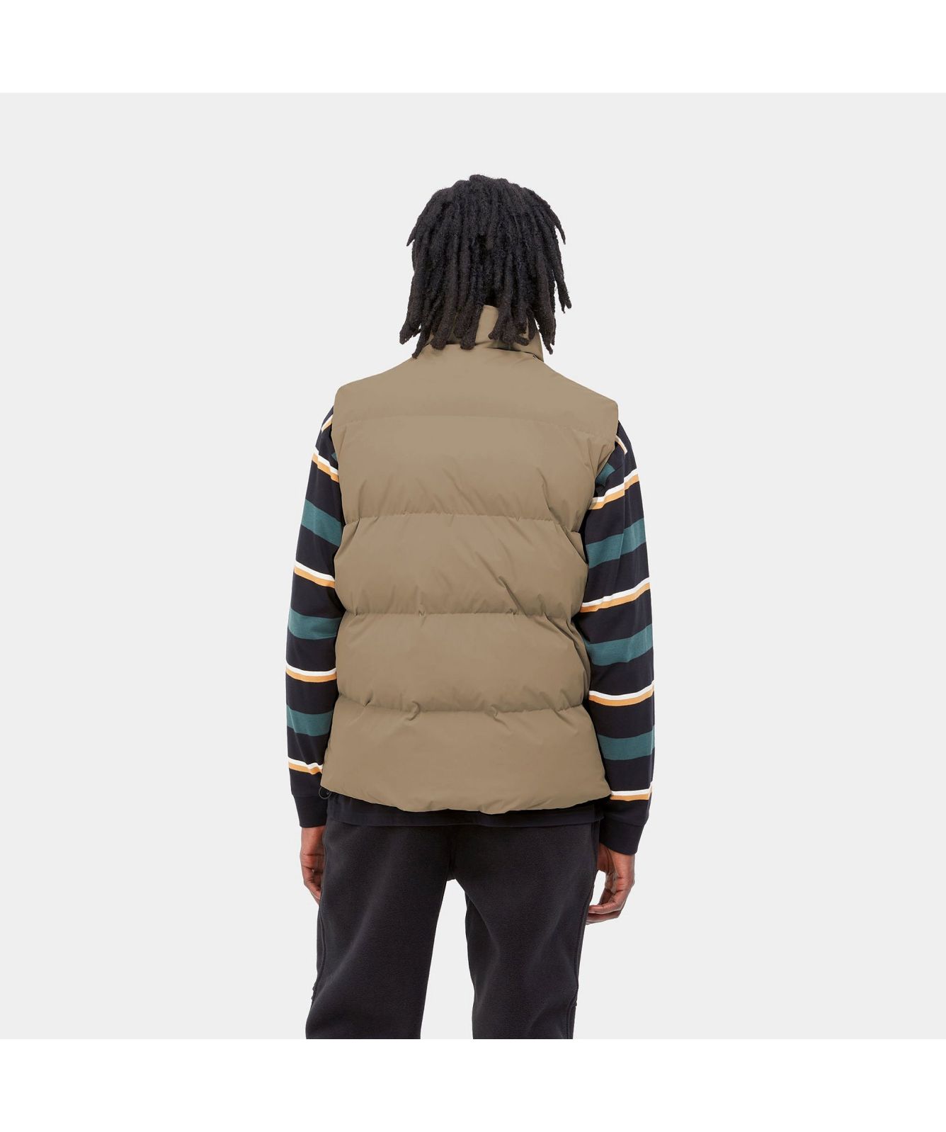 【新品未使用】CARHARTT WIP MILTON VEST Vests Carhartt WIP Milton Vest Black | Footshop