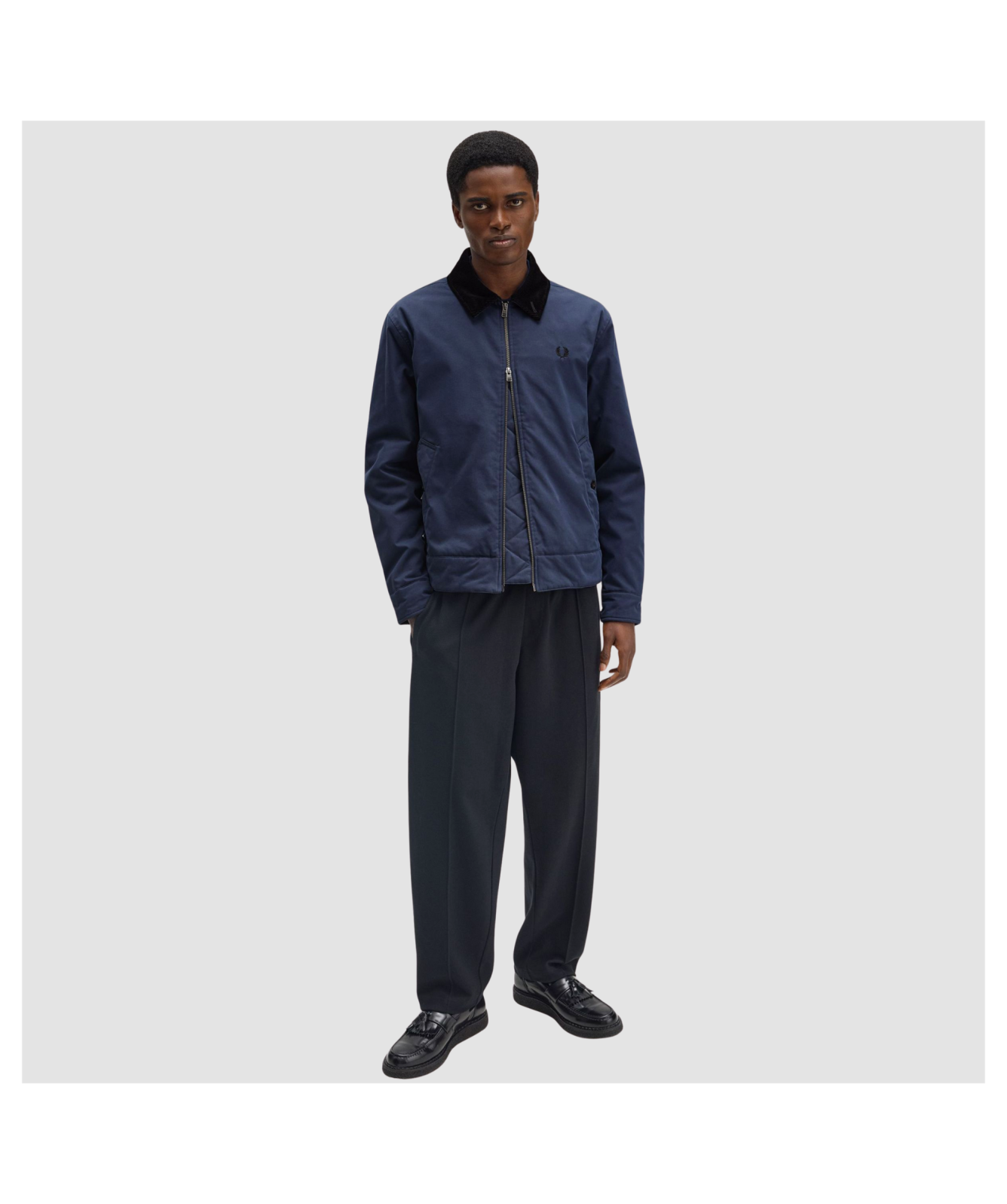 Fred Perry Caban Jacket | Cotton Caban Jacket | Laurel Wreath