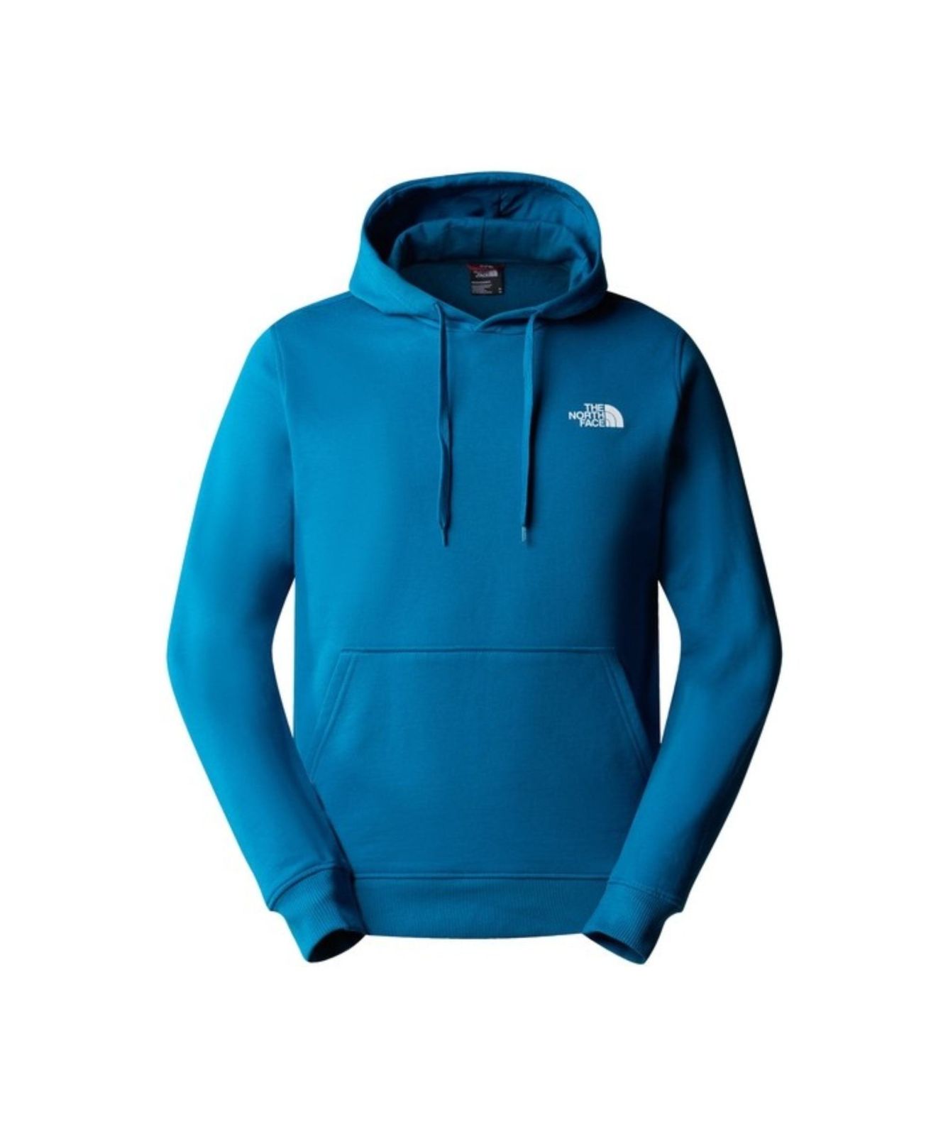 blue north face hoodie mens