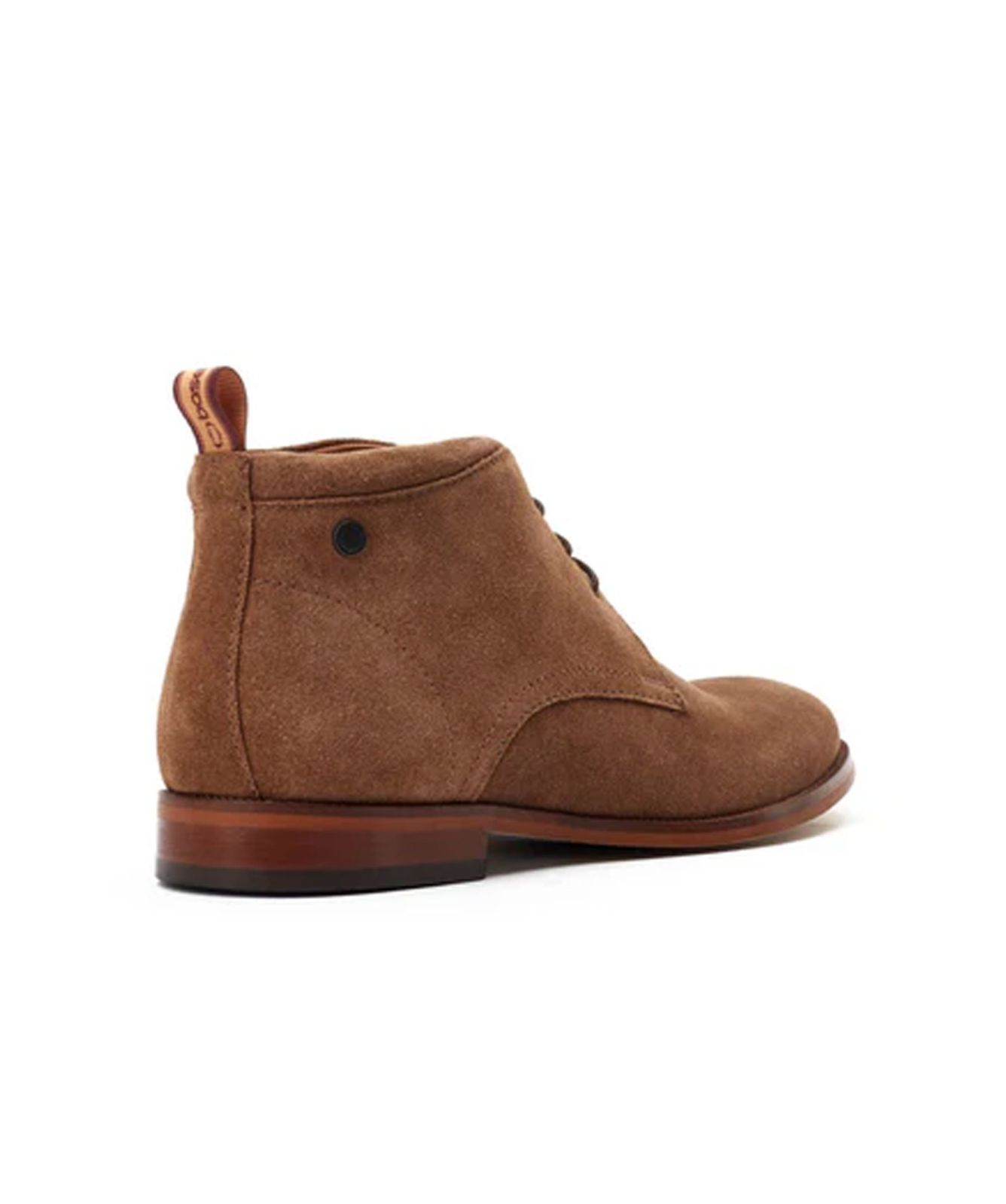 Base London Nolan Suede Mens Chukka Boots | Ginger - WV06153 display picture 1