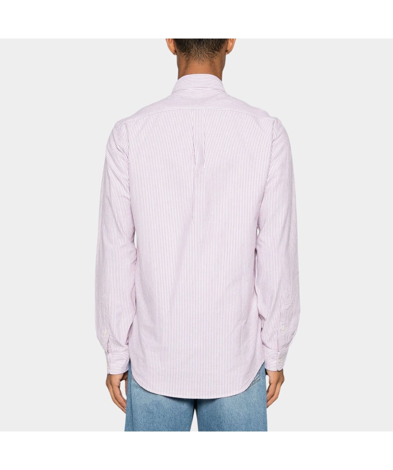 Polo Ralph Lauren Uni Stripe Button Down Shirt | Pink