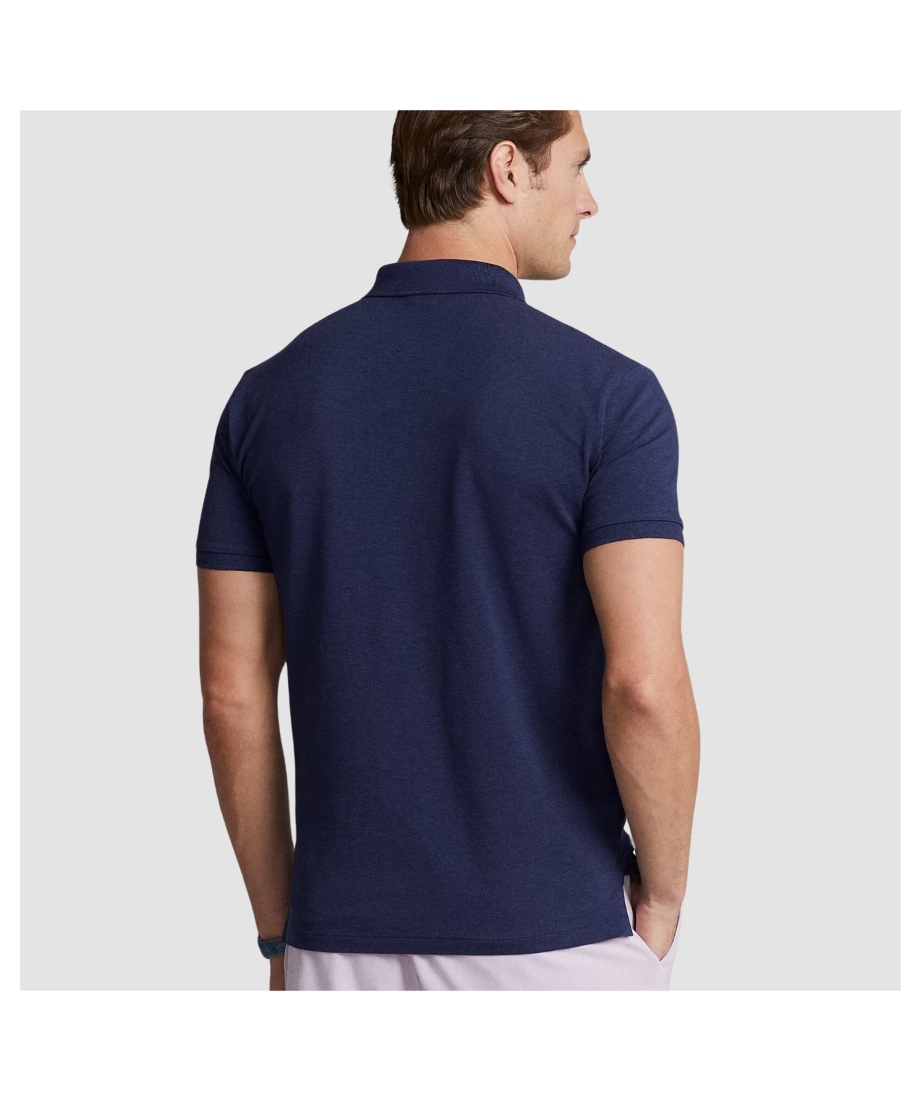 Polo Ralph Lauren ポロシャツ NAVY S Polo Ralph Lauren Original Fit Mesh Polo Shirt | 710A12934002 | SVD UK