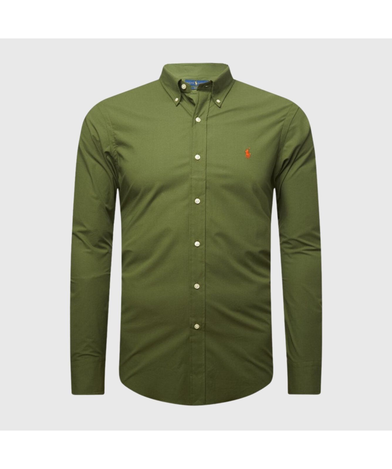 Polo Ralph Lauren Classic Long Sleeves Button Down Custom Fit Shirt | tan-710869079002-green-003 -kular fashion Polo Ralph Lauren Classic Long Sleeves Button Down Custom Fit Shirt | tan-710869079002-green-003 -kular fashion