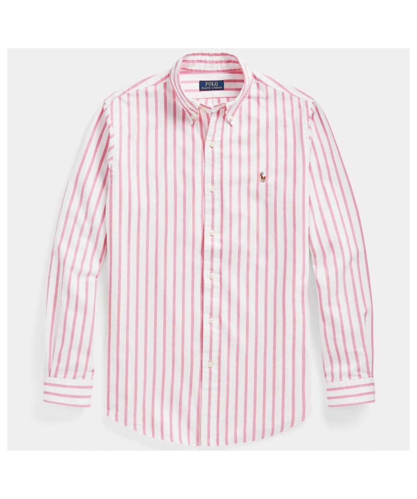 Polo Ralph Lauren Custom Fit Men's Striped Oxford Shirt