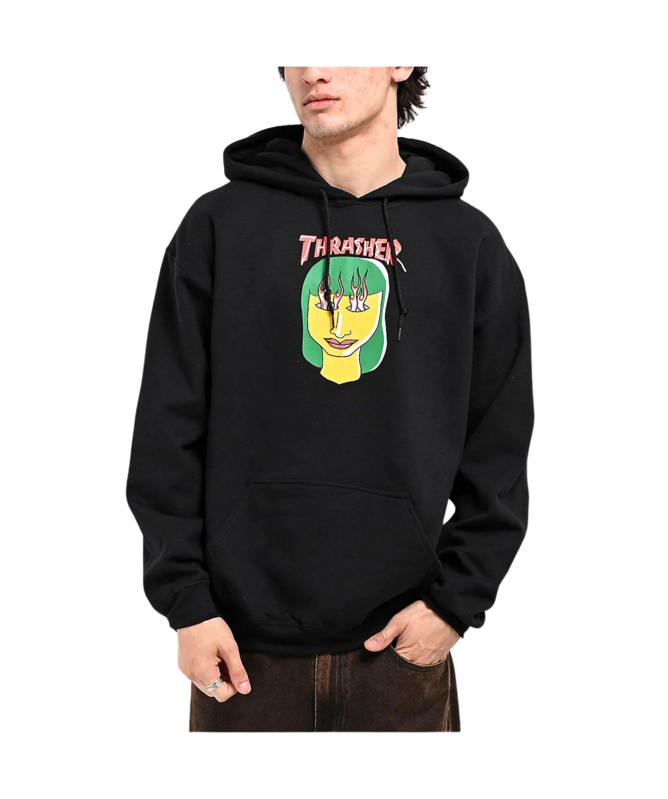 Thrasher Talk Shit Hoodie | Black - 145448