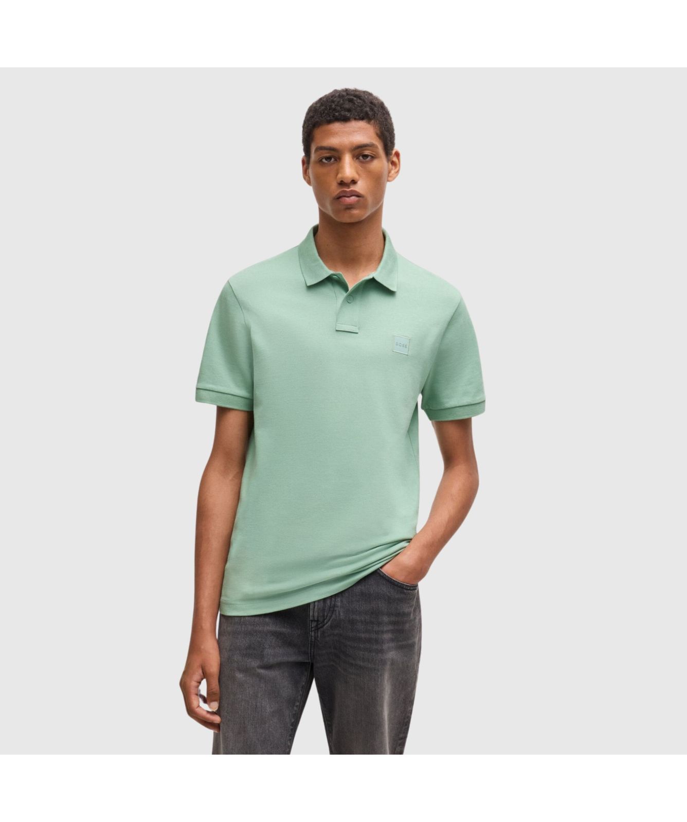 Boss Passenger Polo Men's T-Shirt Khaki-50507803-076-Green-339