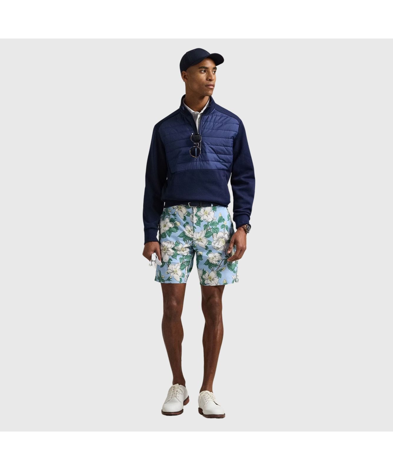 RLX by Ralph Lauren Hybrid Half-Zip Pullover | Refined Navy