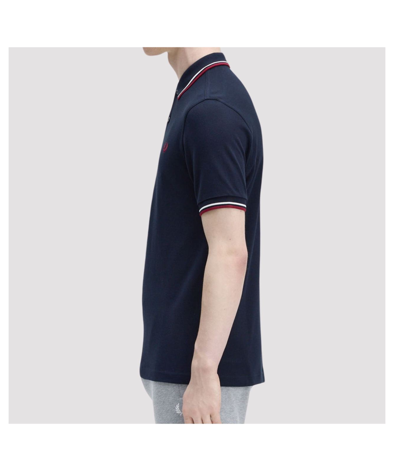 Fred Perry M3600 Twin Tipped Polo Shirt | Dark Blue - M3600-T55 