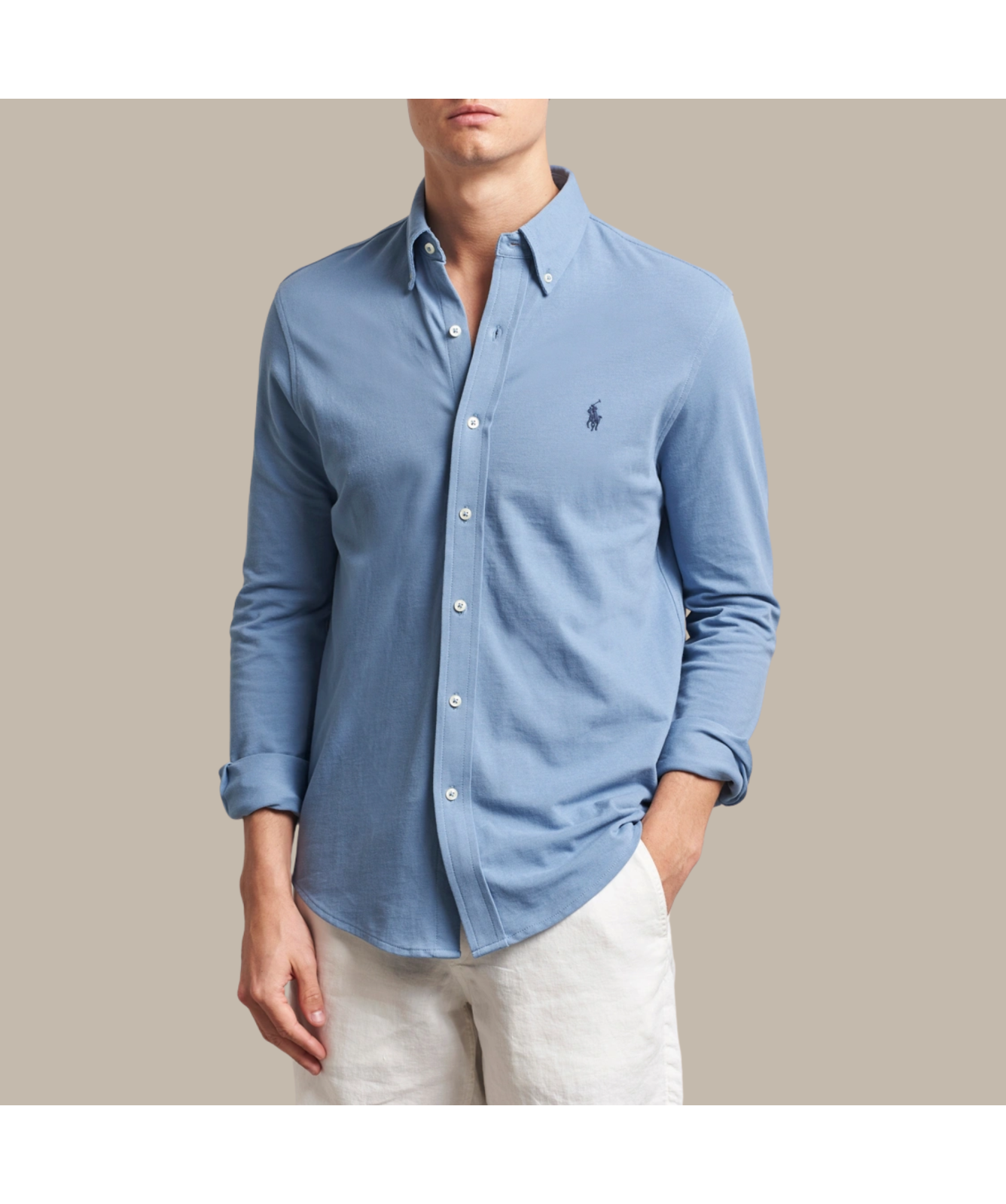 Polo Ralph Lauren Long Sleeve Featherweight Mesh Shirt