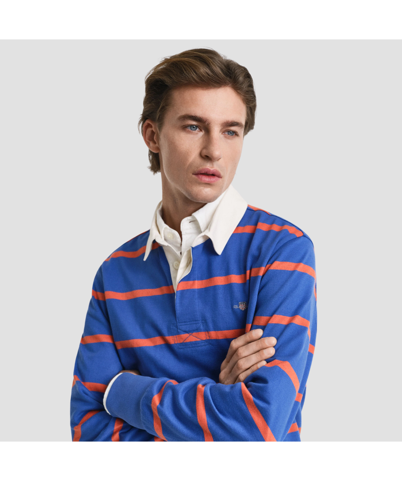 GANT Thin Striped Heavy Rugger | (2065052) Royal Blue-407