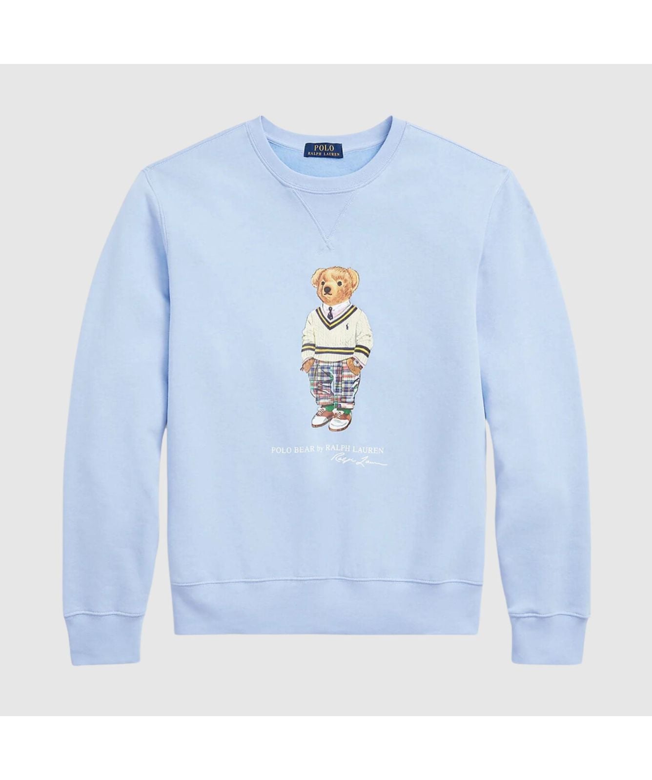 Polo Ralph Lauren Stylish Bear Standing Sweatshirt Lilac