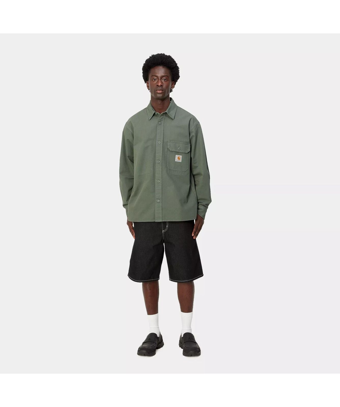 Carhartt WIP Reno Shirt Jac | Hortensia - I031447_2P8_GD, Park