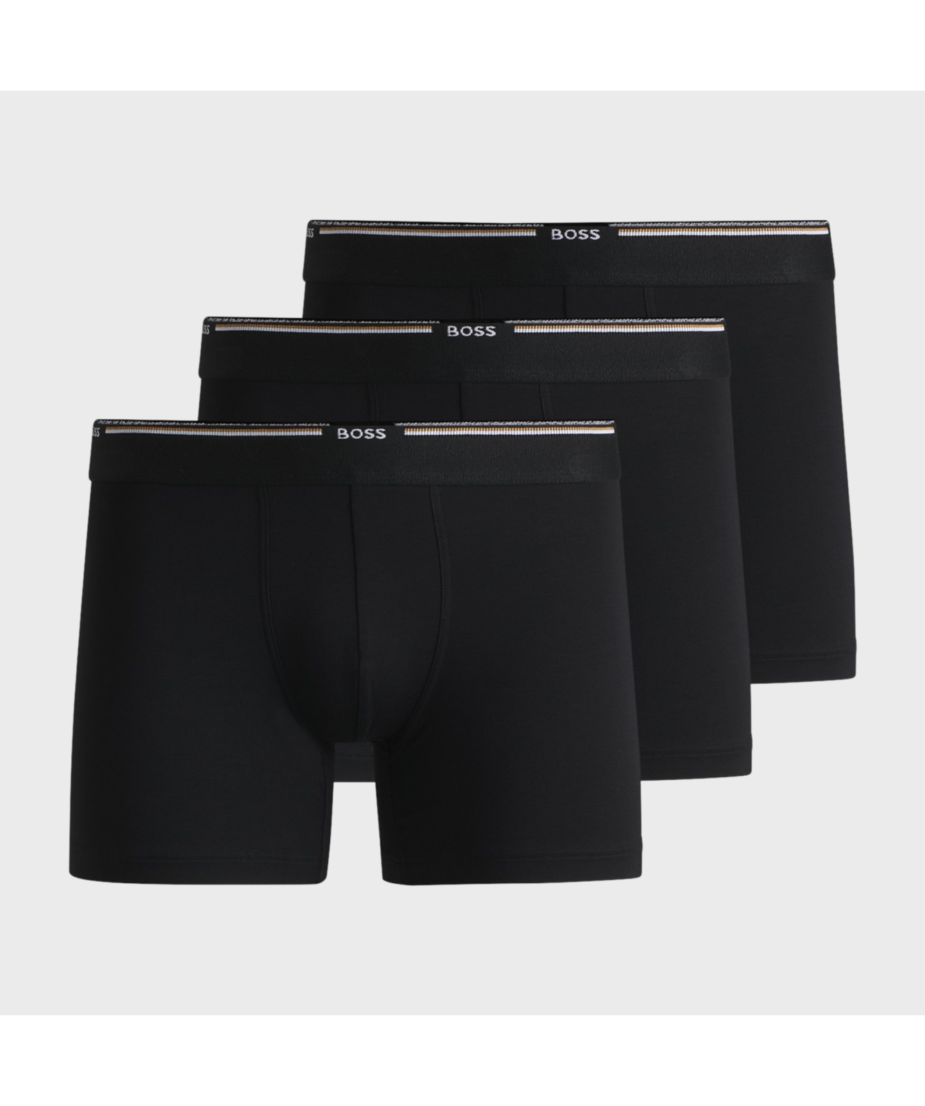 BOSS 3pk Bamboo Boxer Brief With Added Stretch | Black - 50534503