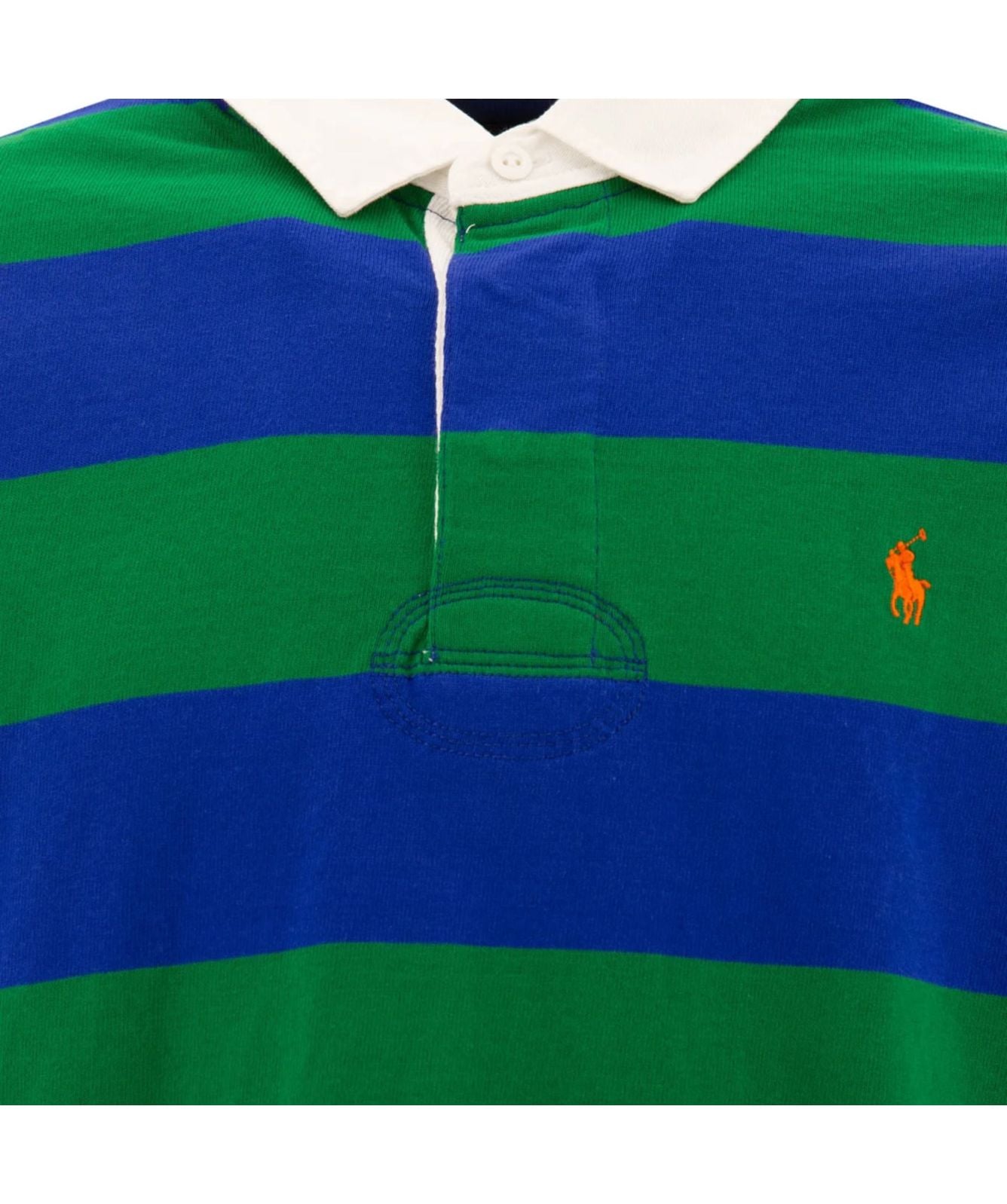 Polo Ralph Lauren Stripe Rugby Polo Sweatshirt | green