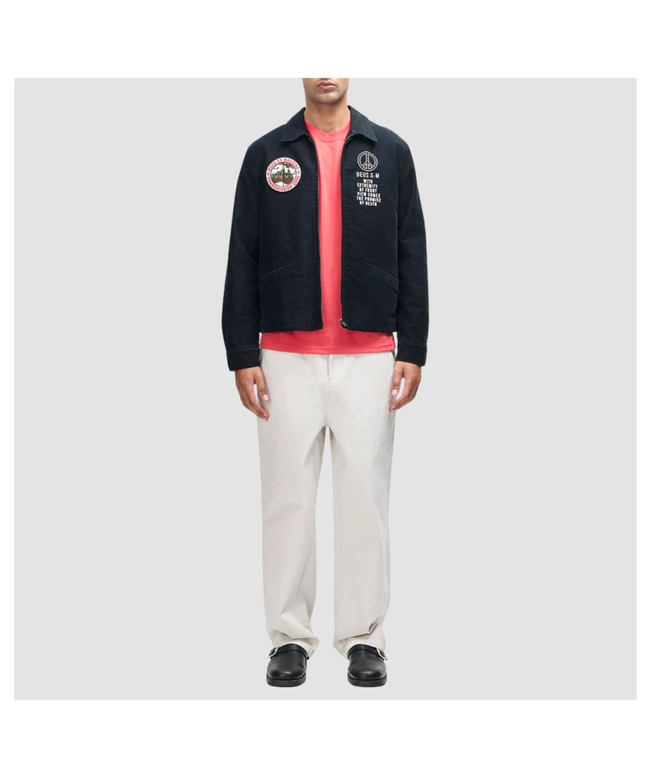 Men's Deus Ex Machina Souvenir Jacket - Black | Kular Fashion