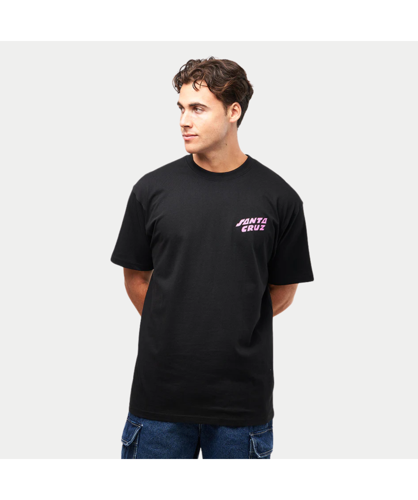 T-shirt 45 Grab Avec Logo Croix Noire - Style Punk Rock, Tailles S à XXL - Neuf Sans étiquettes